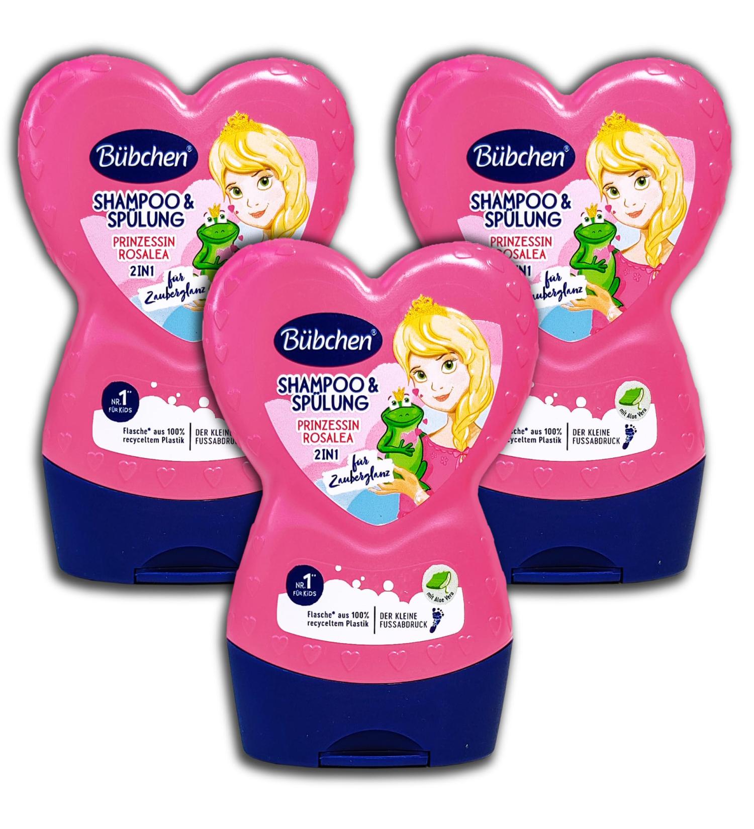 topDeal B bchen Princess Rosalea 2-in-1 Shampoo and Conditioner 3 x 230 ml