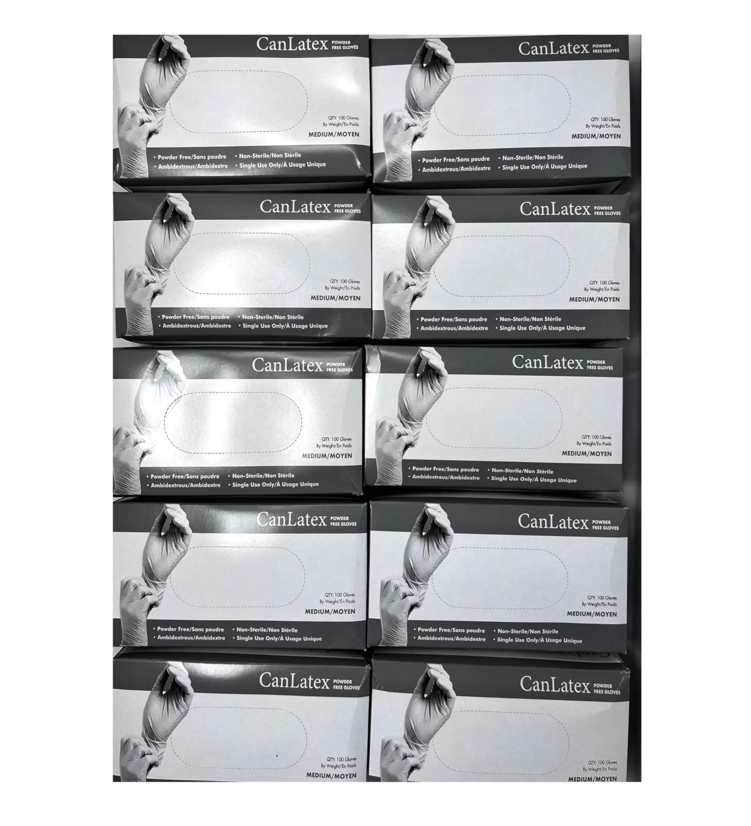 Can Latex Glove Powder Free Can Latex Glove Powder Free (Pack of 5 (Extra Small) 5 x100 1000 Pcs Medium - Buy Online on GoSupps.com