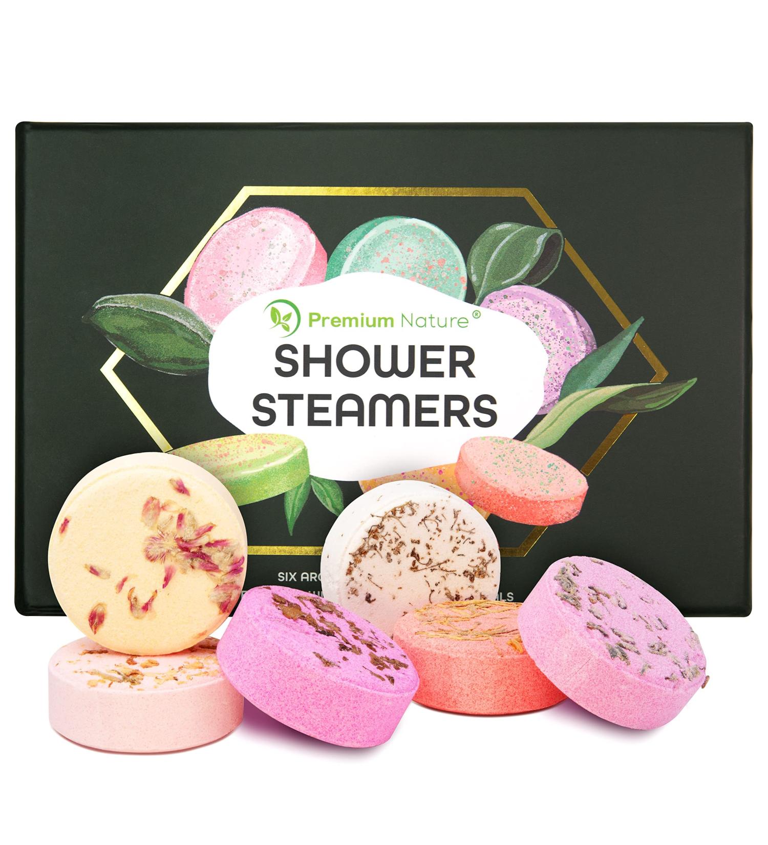 Shower Steamers Aromatherapy 6-Pack Gift Set for Relaxing Self Care - Shower Bombs for Women - Shower Melts - Aromatherapy Gifts for Women - Buy Online on GoSupps.com
