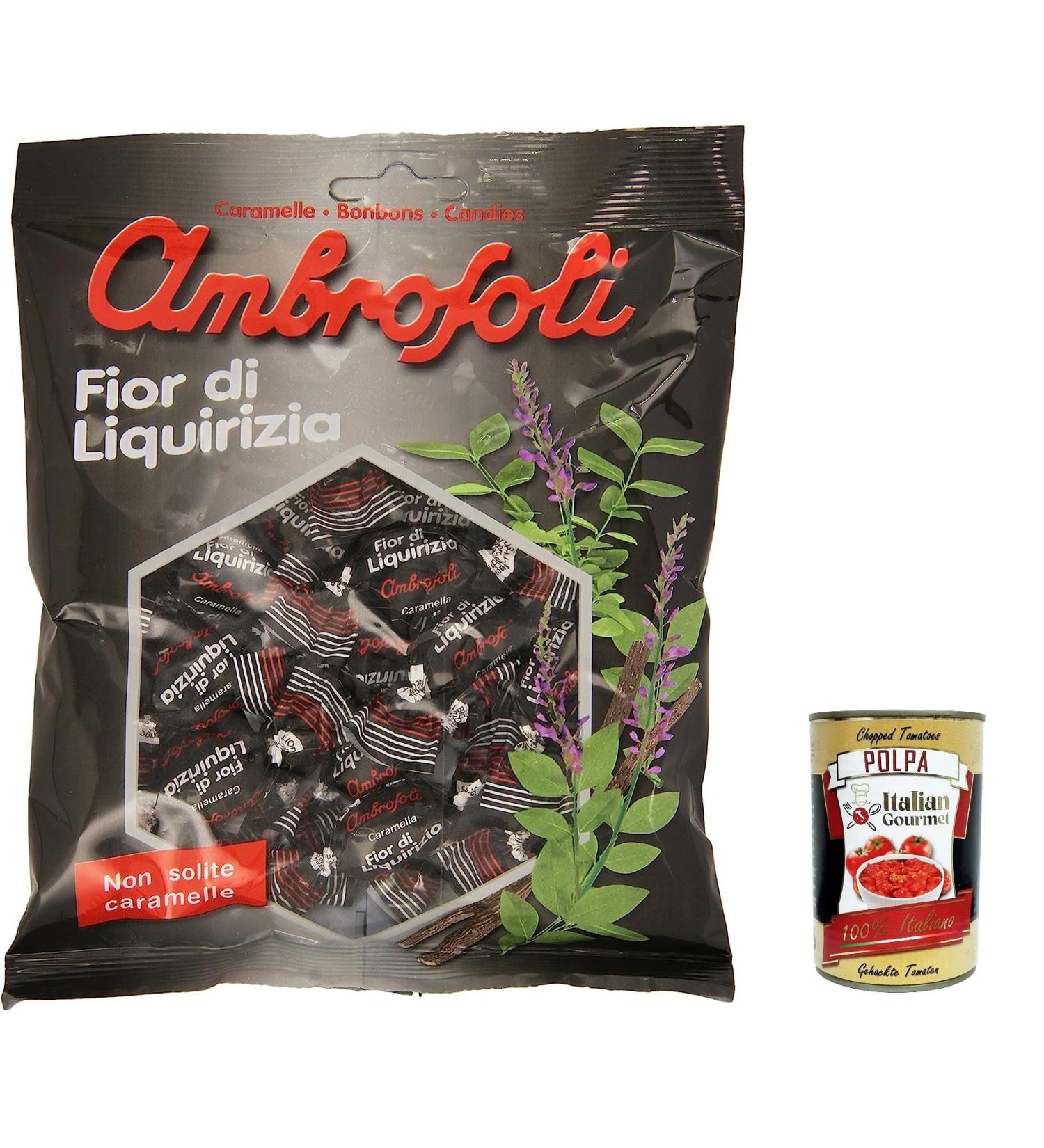  Italian Gourmet E.R. Ambrosoli Liquorice Sweets 150g + Italian Gourmet Pulp 400g Pack of 6 - Buy Online on GoSupps.com
