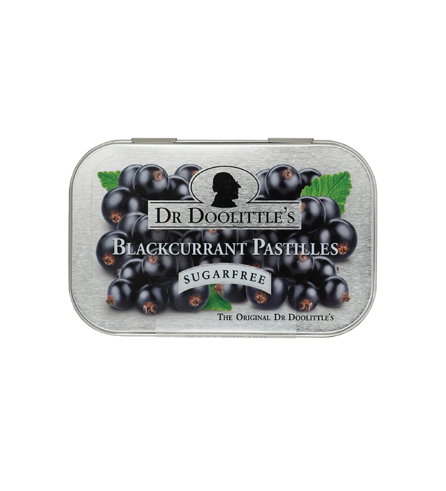 Dr. Doolittle s Sugar Free Soft Fruit Pastilles for Voice and Throat Blackcurrant Flavor 2.12 Ounce Tin approximately 25 Count Package 25 Count (Pack of 1) Blackcurrant-sf - Buy Online on GoSupps.com