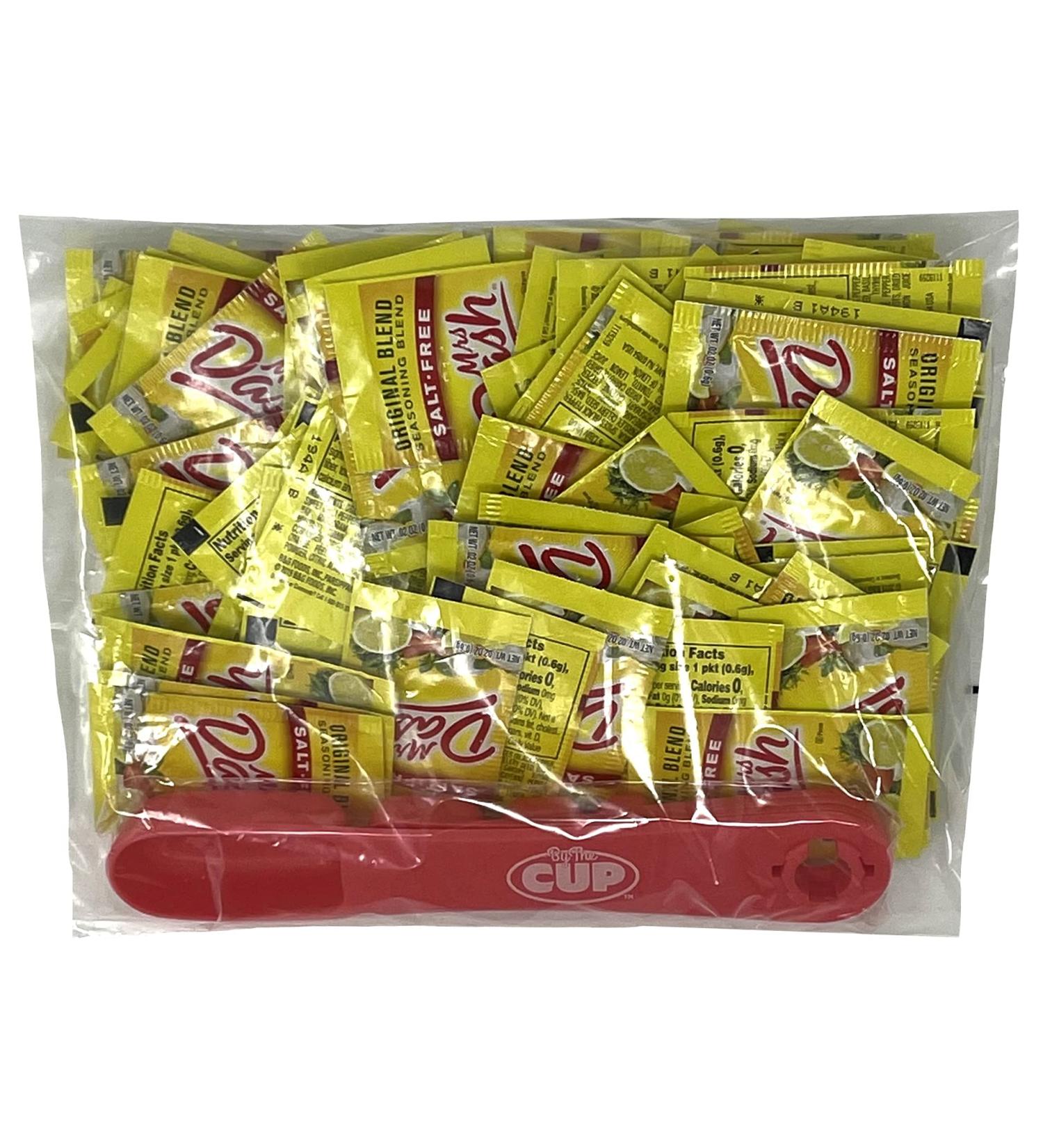 Mrs Dash Original Blend Seasoning Packets - Salt Free, No MSG - 100 Packets with Swivel Spoons - Buy Online on GoSupps.com