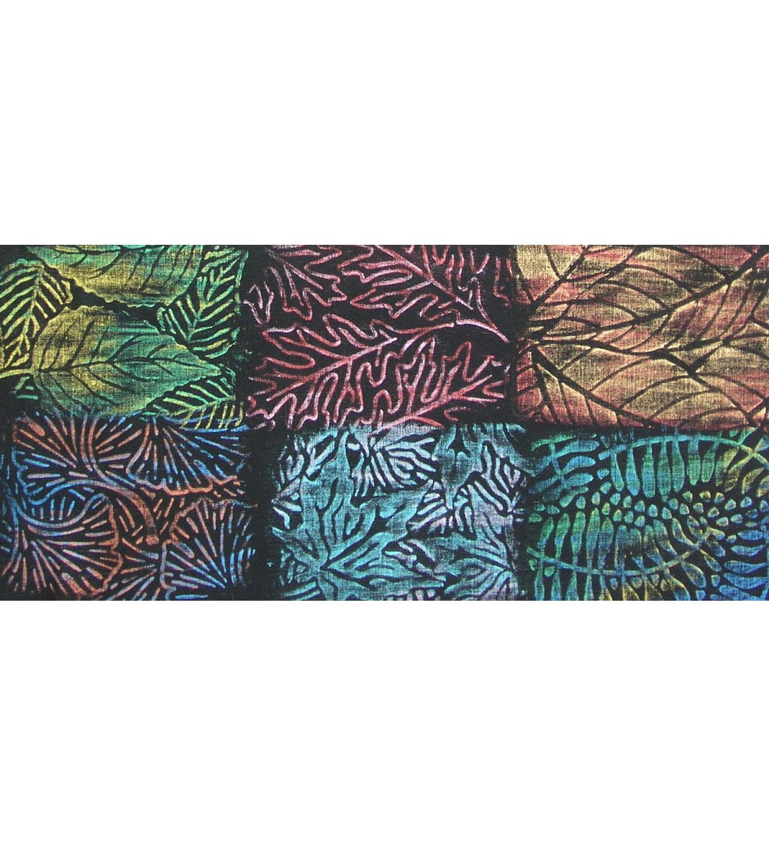 Artist's Paintstiks Rubbing Plates 6/Pkg.-Leaves