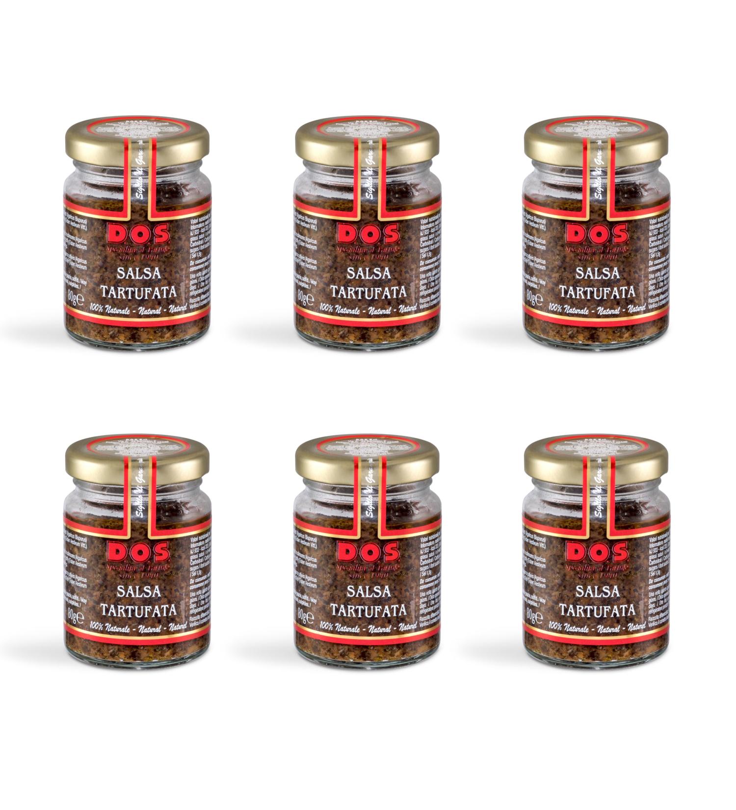 Truffle Sauce 6 x 80 g Also Gift Idea Professional Box Made in Italy - Buy Online on GoSupps.com