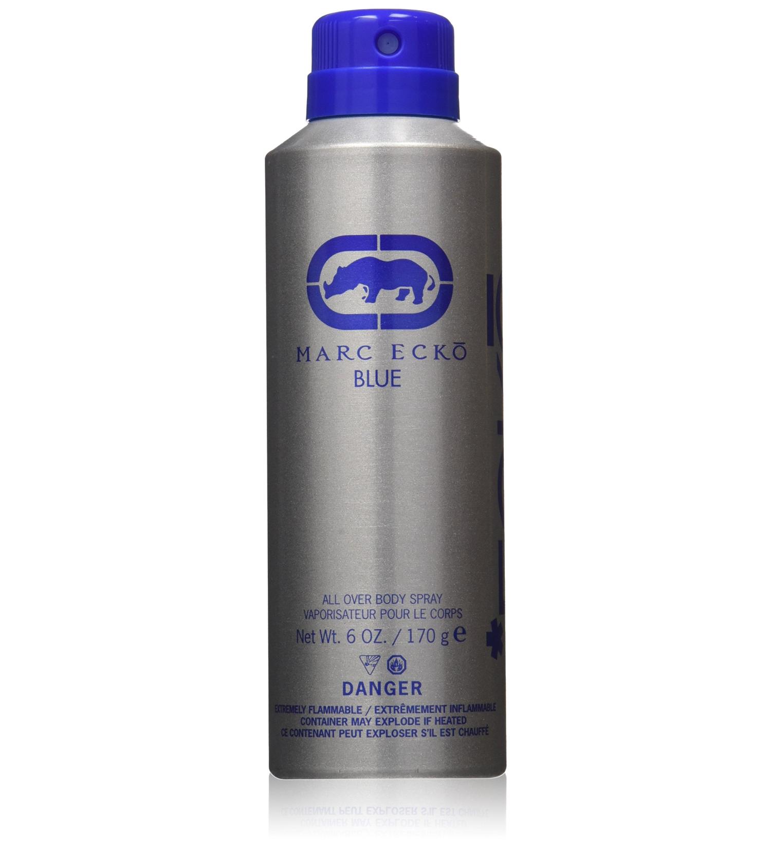 Marc Ecko Body Spray Blue 6oz - Refreshing Scent for Men - Buy Online on GoSupps.com