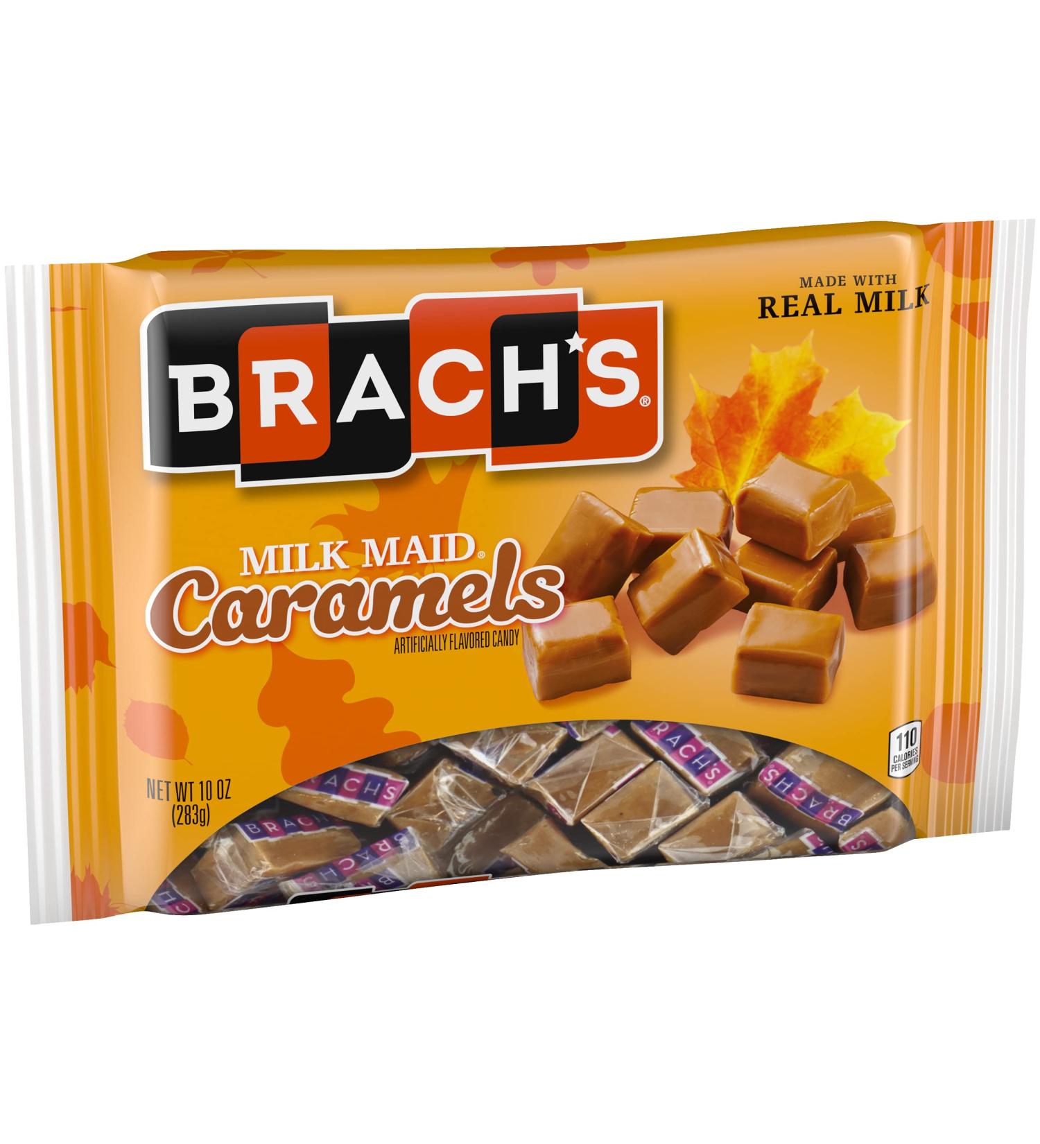Brach's Milk Maid Caramels - Halloween Candy for Treat Bags - 10 oz - Buy Online on GoSupps.com