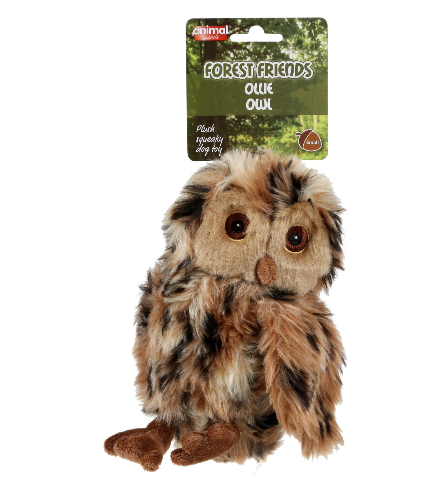 Animal Instincts Forest Friends Ollie Owl - Small Plush Toy for Kids | International Shipping Available - Buy Online on GoSupps.com
