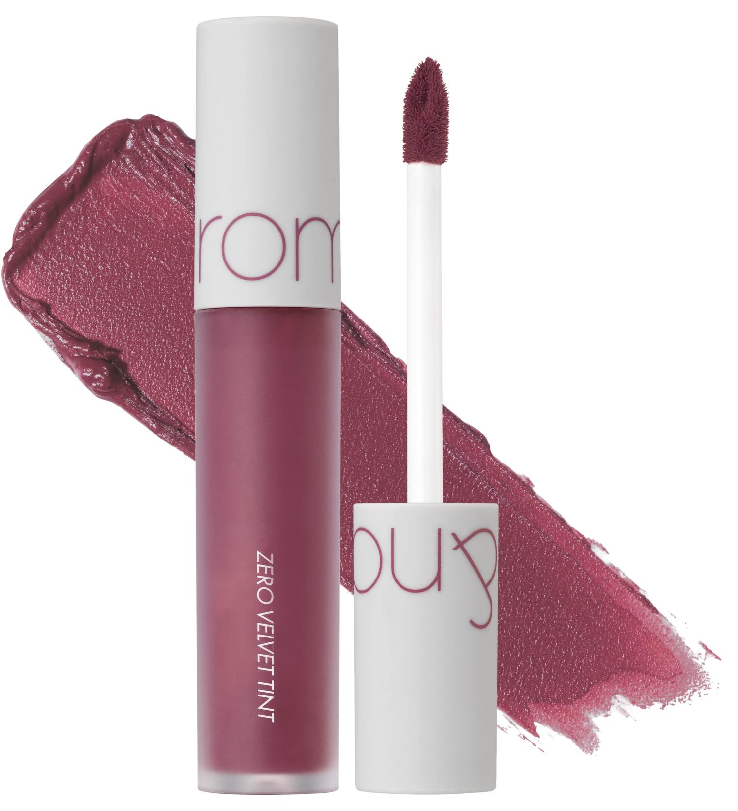 rom&nd Zero Velvet Tint No.08 ICY | Long-Lasting Velvet Matte Lip Tint for Daily Use | K-beauty | Smudge-Resistant & Super Stay Formula | Natural Beauty | 5.5g/0.2oz - Buy Online on GoSupps.com