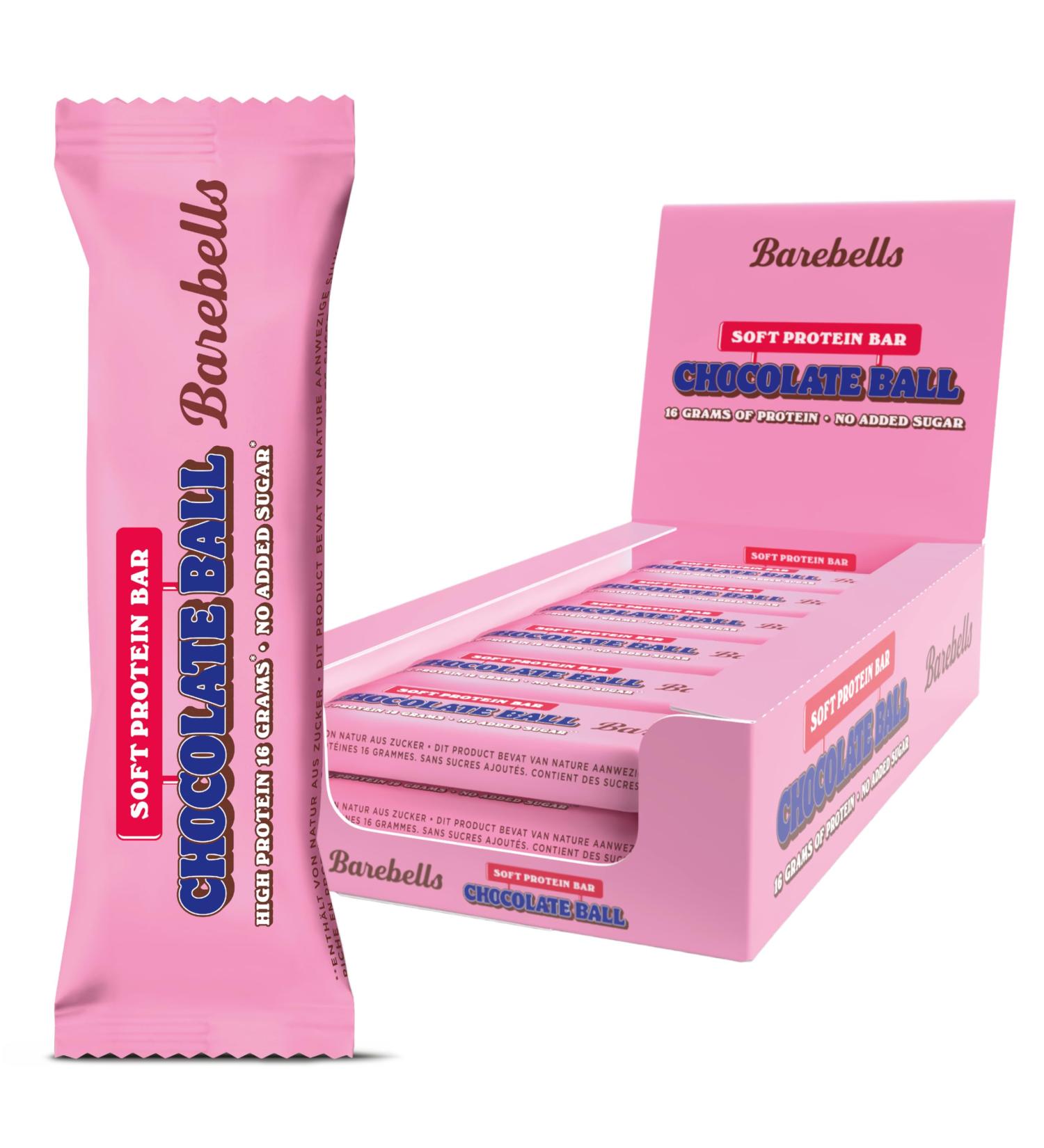 Barebells Barebell Soft Protein Bars 12repen Chocolate Ball - Buy Online on GoSupps.com
