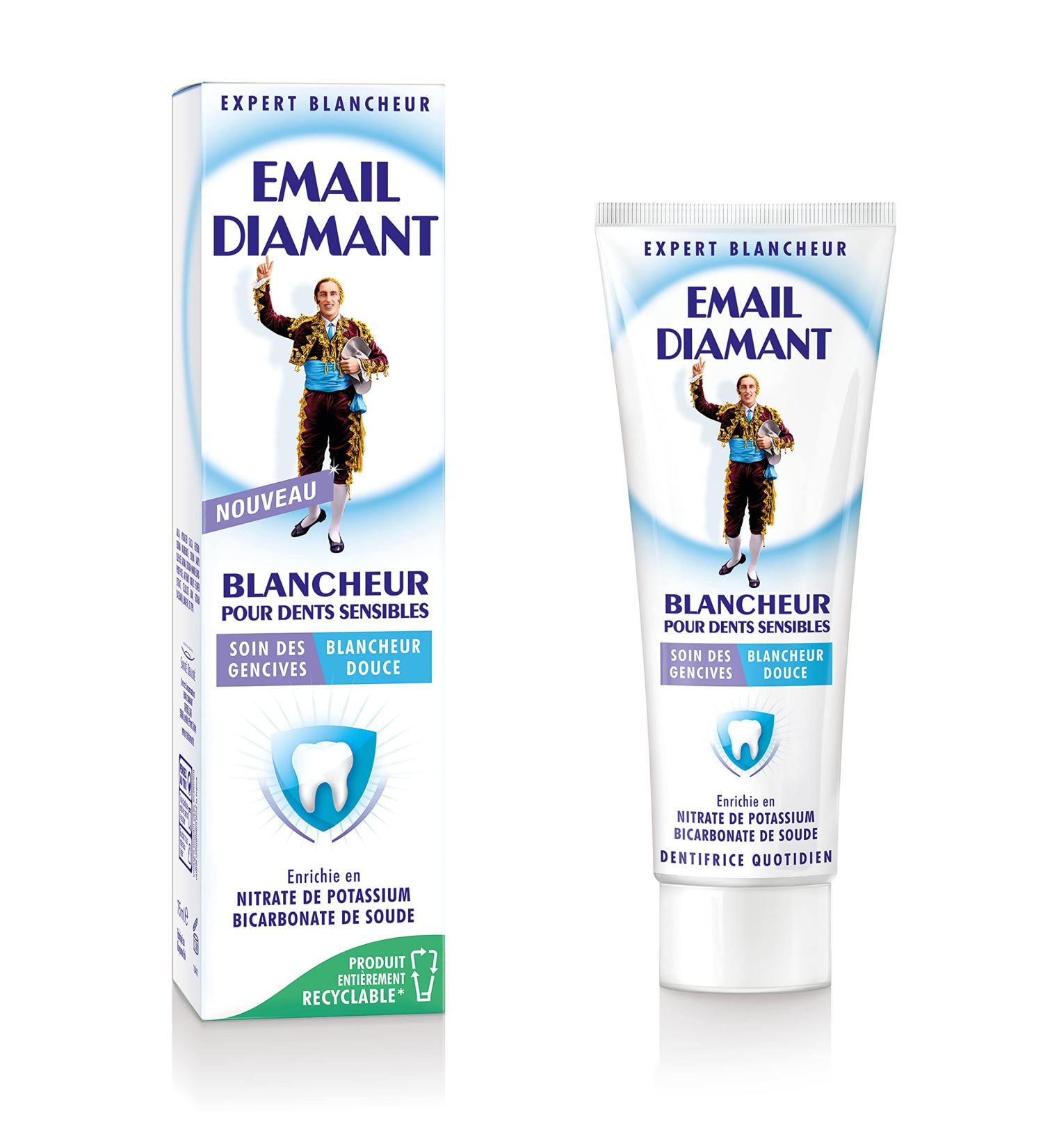 EMAIL DIAMANT Whitening Toothpaste for Sensitive Teeth - Buy Online on GoSupps.com