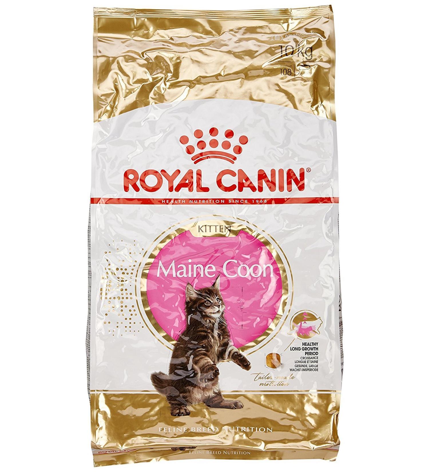 Royal Canin Maine Coon Kitten Dry Cat Food 10kg - Buy Online on GoSupps.com
