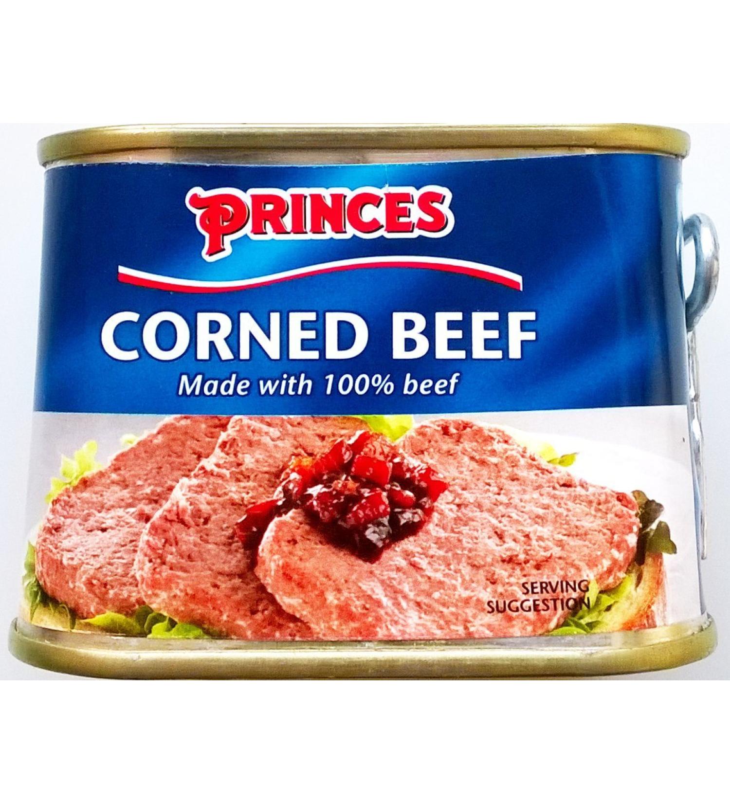 Princes Corned Beef 3 x 200gm - Buy Online on GoSupps.com