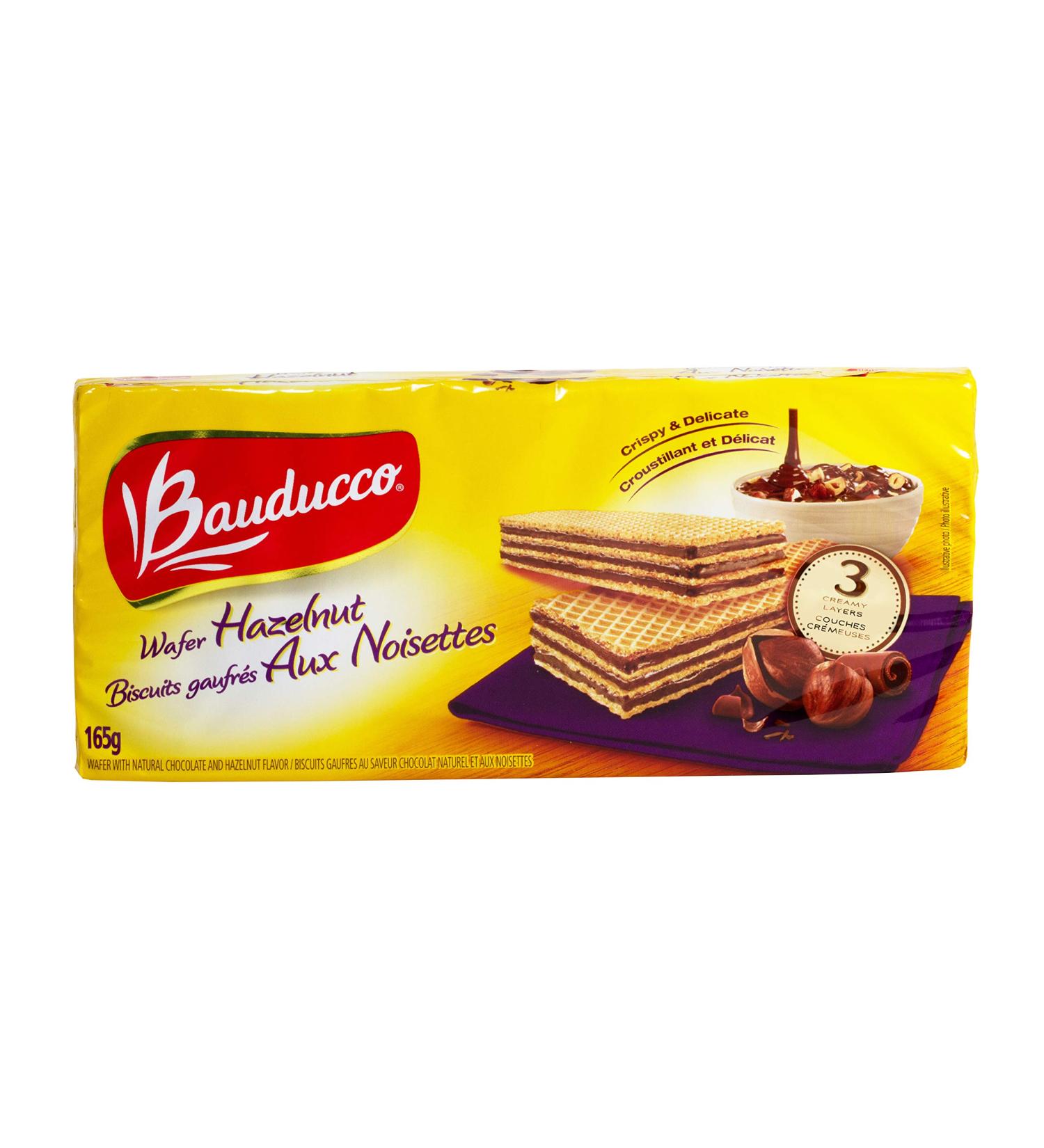Bauducco Hazelnut Wafers 165 Grams Single Pack - Buy Online on GoSupps.com