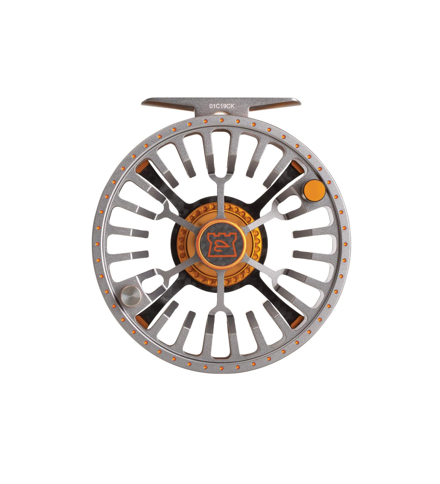 HARDY Ultralite MTX-S Fly Fishing Reel - Titanium/Orange 3/4/5 - Right/Left Handle Position - Buy Online on GoSupps.com
