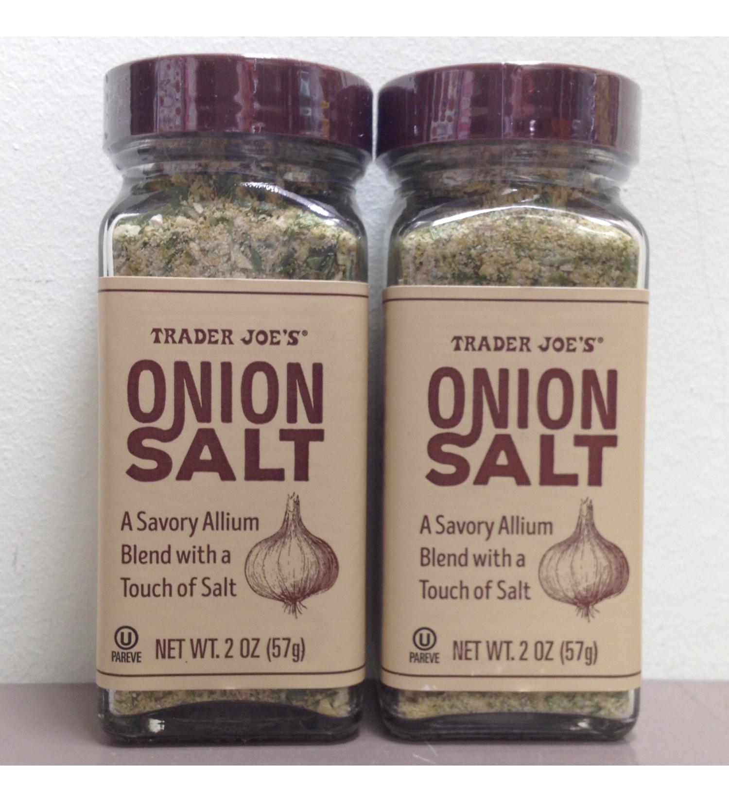 Trader Joe's Onion Salt - Pack of 2 | Premium Seasoning Blend - Buy Online on GoSupps.com