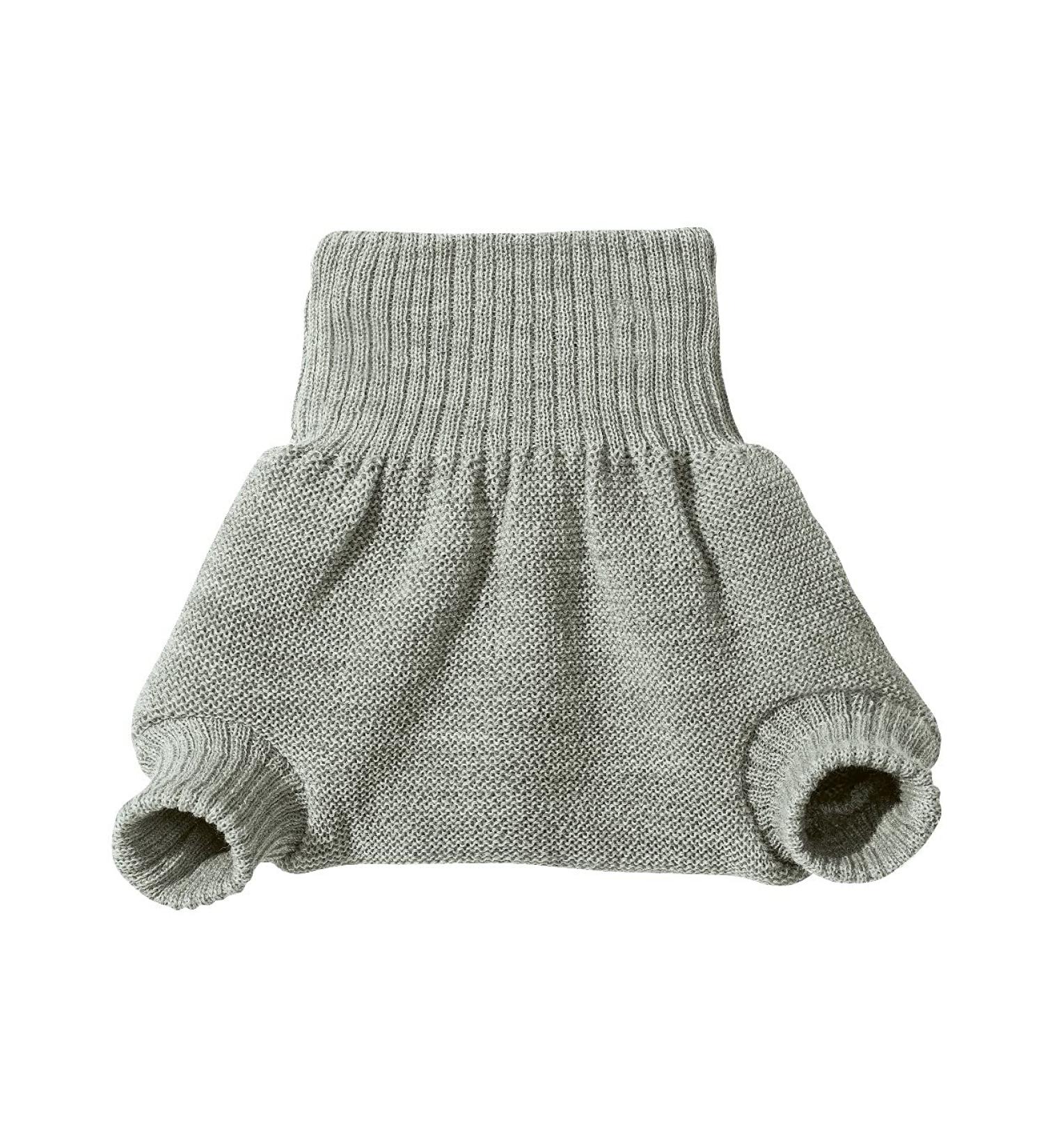 Disana Wool Diaper Pants - 100% Bio-Merino Wool GOTS | IVN BEST | Newborn to Toddler Unisex Baby Gear | Made in Germany | Gray 62-68 - Buy Online on GoSupps.com