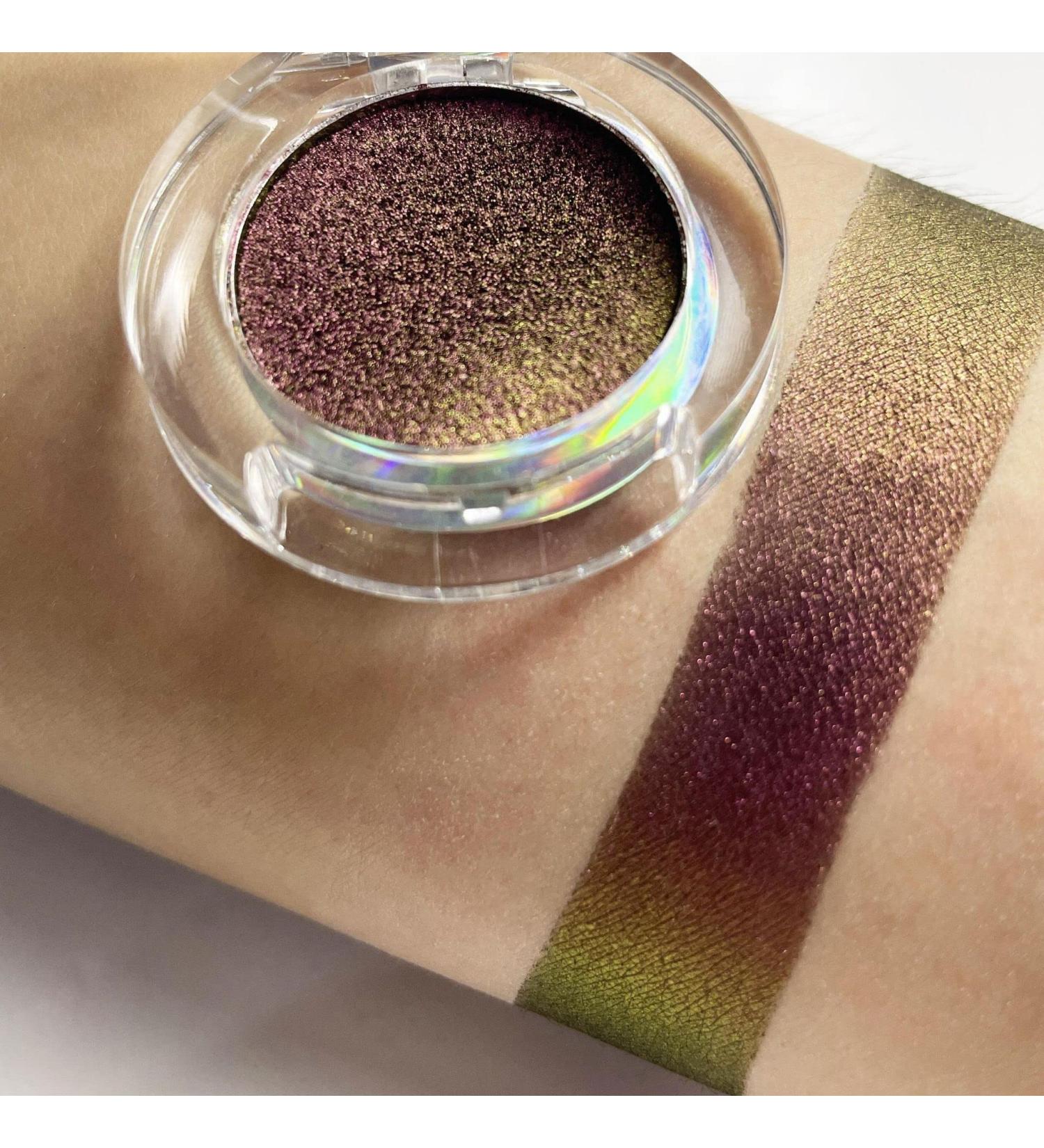 Optical Chameleon Glitter Shimmer Eyeshadow 9 Colors Pigment Diamond Shine Eyeshadow Professional Eyes Makeup Party Cosmetic (Color : #9) - Buy Online on GoSupps.com