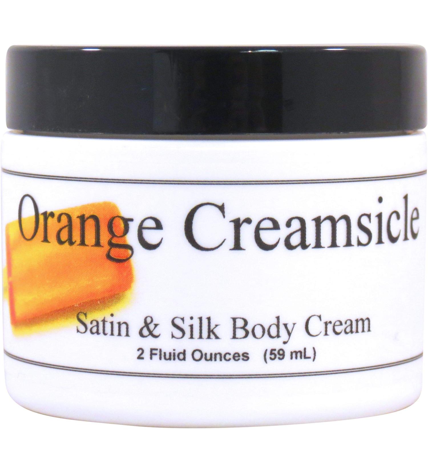 Eclectic Lady Orange Creamsicle Body Cream - 2 oz Satin & Silk Lotion | Shea Butter Aloe Vitamin E | Handcrafted in USA | Phthalate-Free - Buy Online on GoSupps.com
