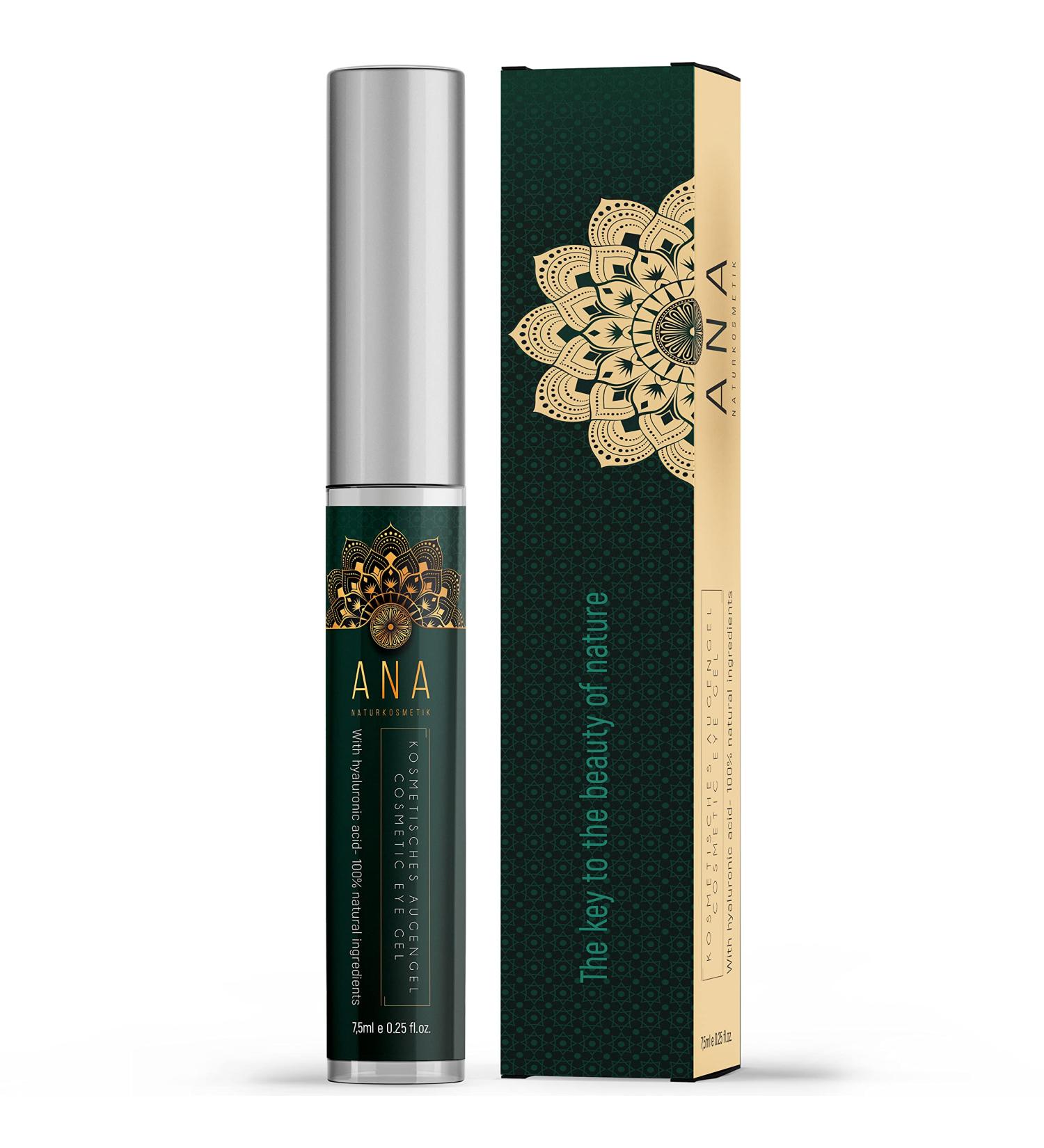 Purchase Anti-Aging Hyaluron Eye Gel - Immediate Effect Fills Small Folds | 7.5ml | Ana Natural Cosmetics Made in Germany - Buy Online on GoSupps.com
