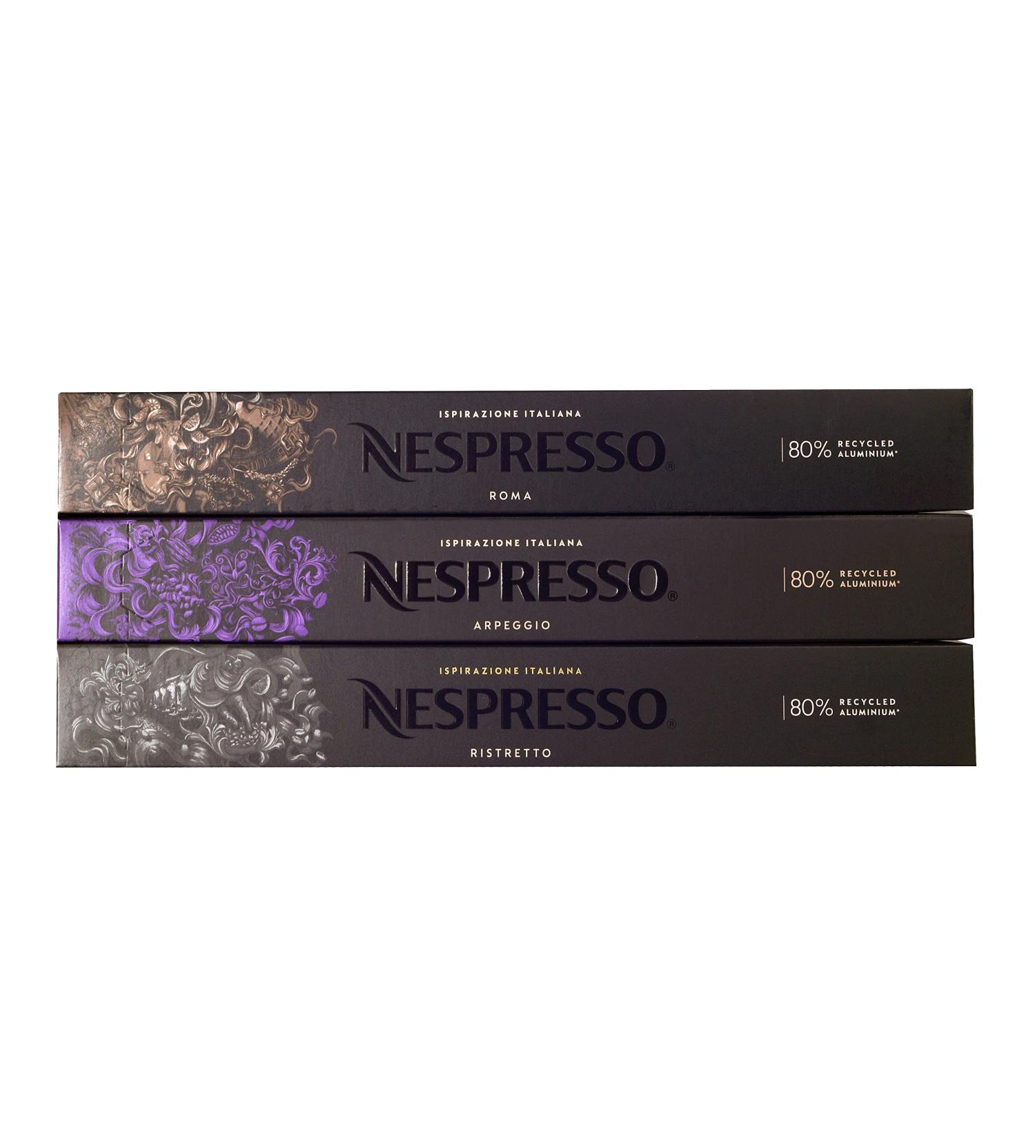  Nespresso Nespresso Lot de 30 capsules (Ristretto Arpeggio Roma) - Buy Online on GoSupps.com