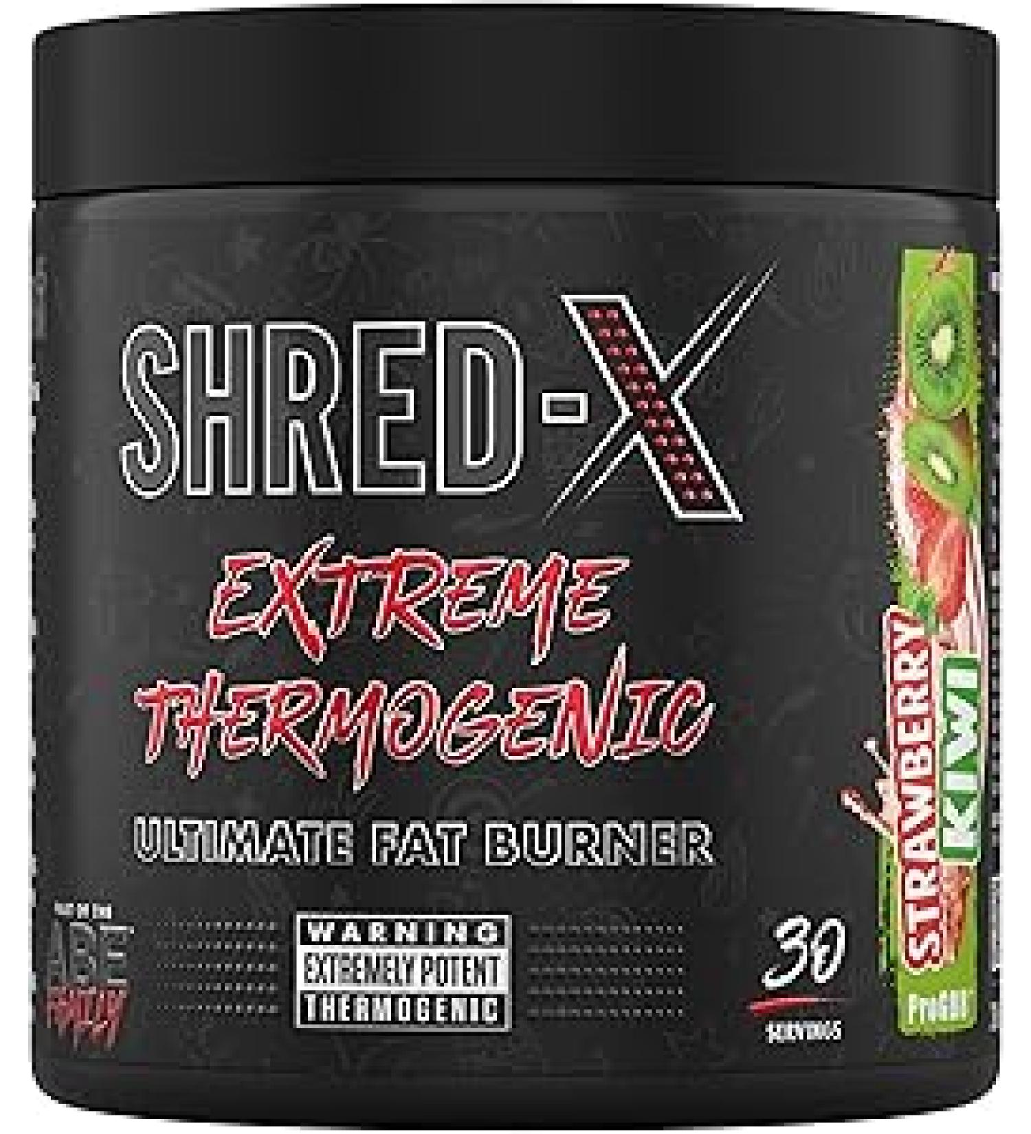 Applied Nutrition Shred X Fat Burner - Strawberry Kiwi - 300g - Buy Online on GoSupps.com