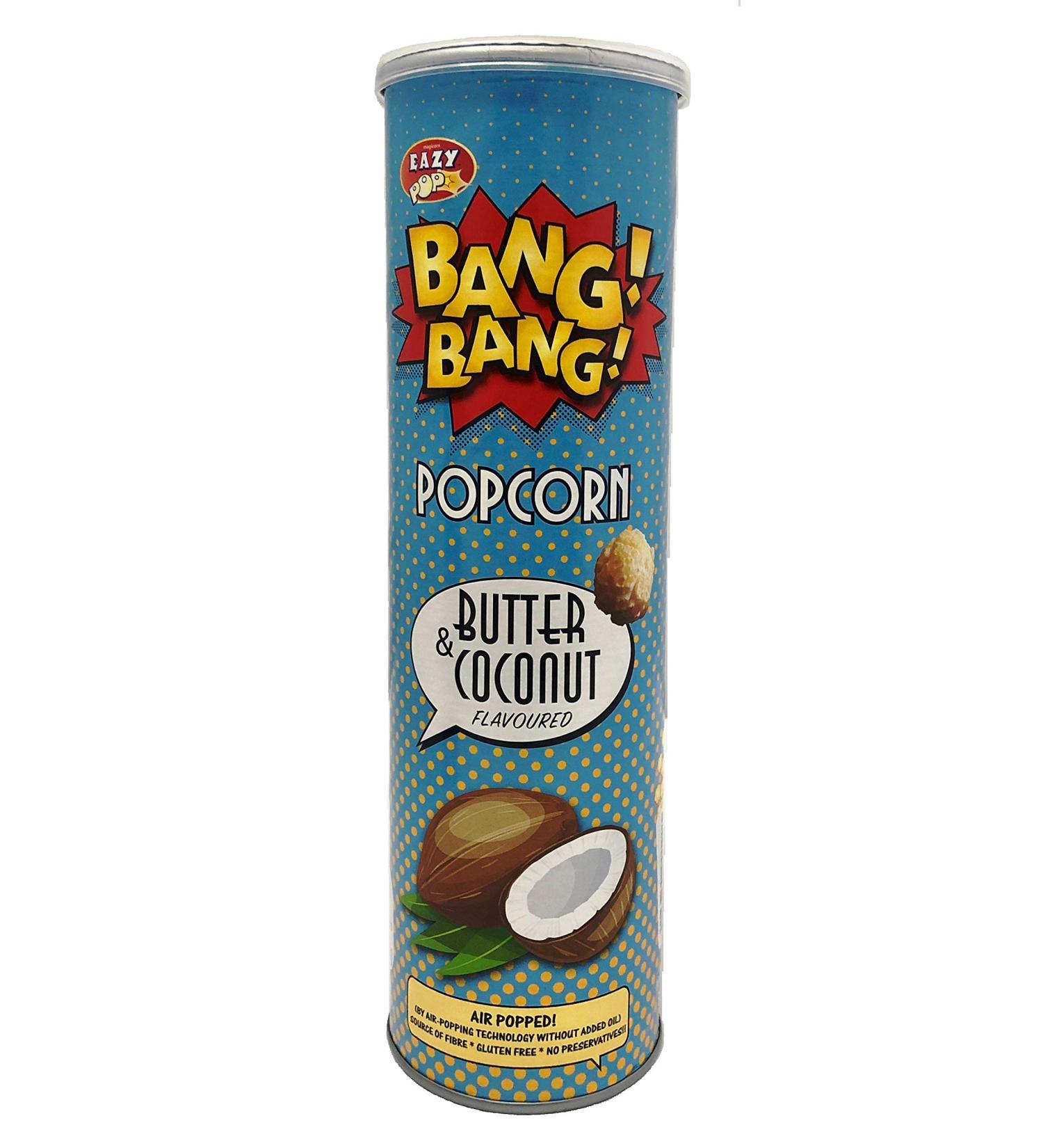 Bang!Bang! Popcorn (Butter & Coconut) 85 g