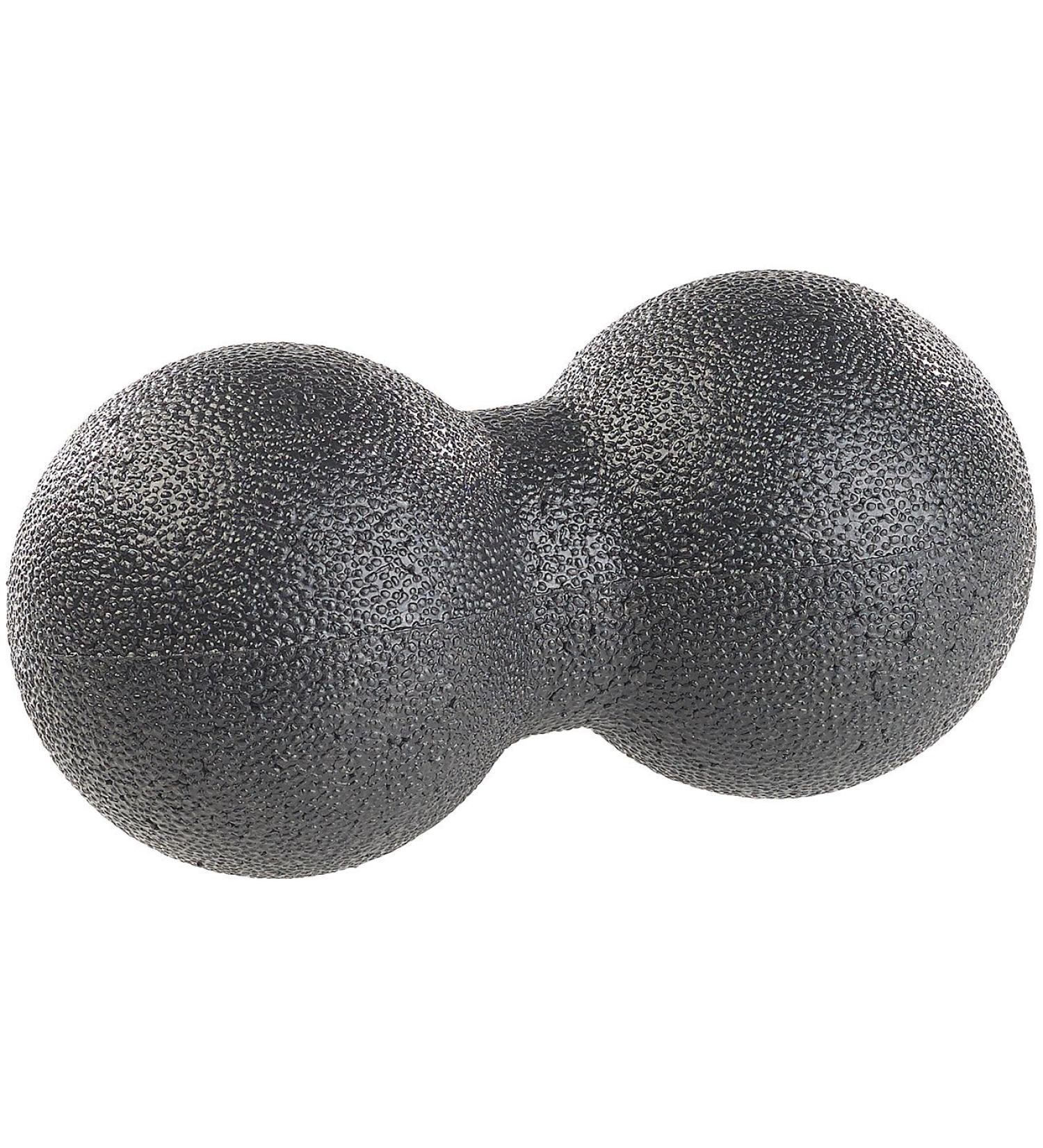 Newgen Medicals Duoball - Duo Fascia Massage Ball ( 8 cm) for Selective Self-Massage | Black Foot Massage Tool - Buy Online on GoSupps.com
