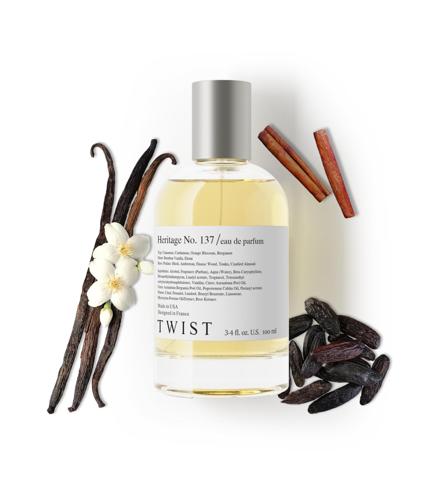 Twist Heritage No. 137 - Eau De Parfum Inspired by Perfume De Marly's Altair Long-Lasting Perfume For Men Paraben Free Vegan Clean Ingredients Fragrance - Spray 100 ml | 3.4 fl. oz. Heritage No. 137 - Inspired by PDM Altair 3.4 Fl Oz (Pack of 1) - Buy Online on GoSupps.com