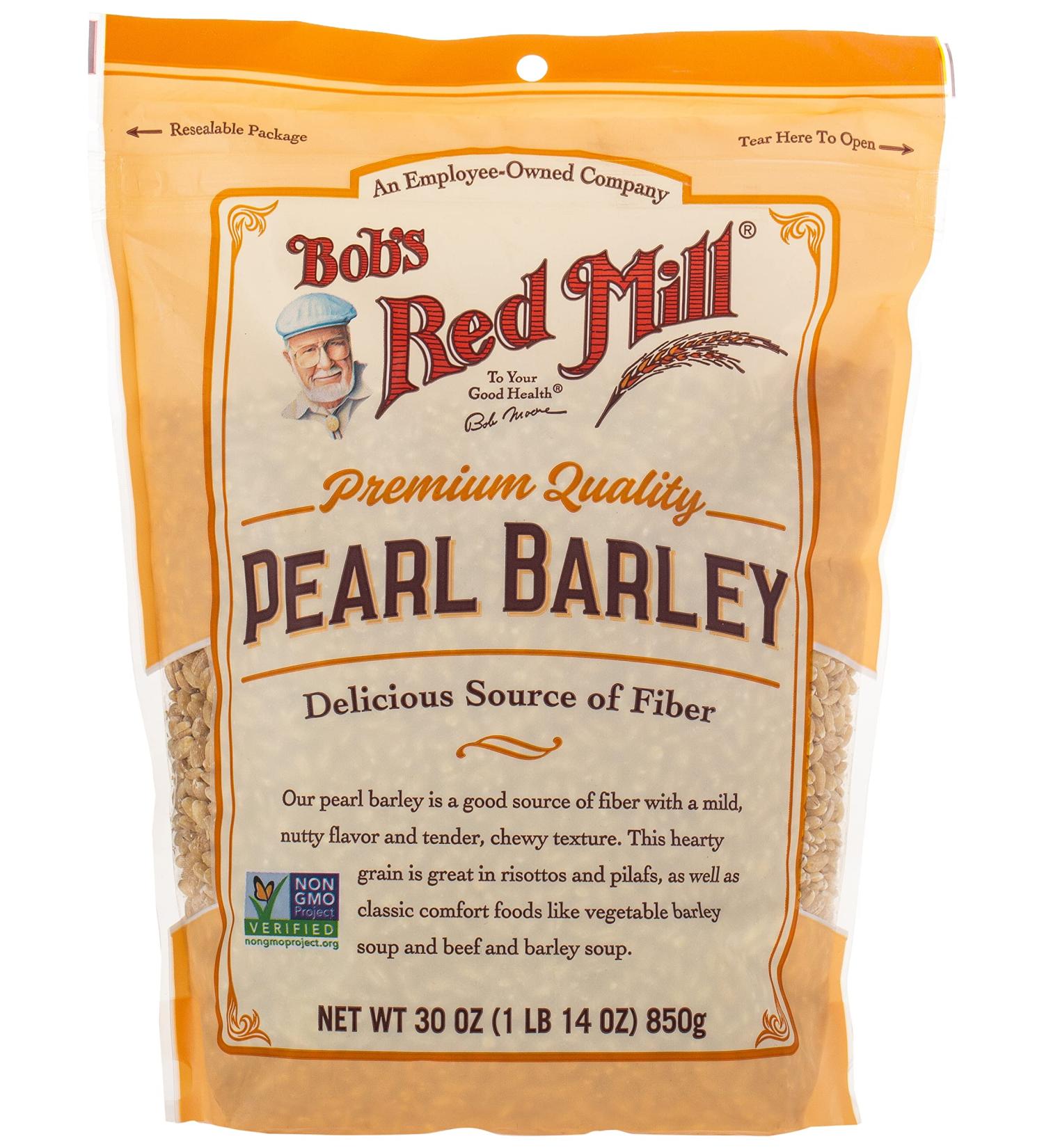 Bob's Red Mill Pearl Barley - 30oz Nutrient-Dense Whole Grain | Healthy Cooking - Buy Online on GoSupps.com