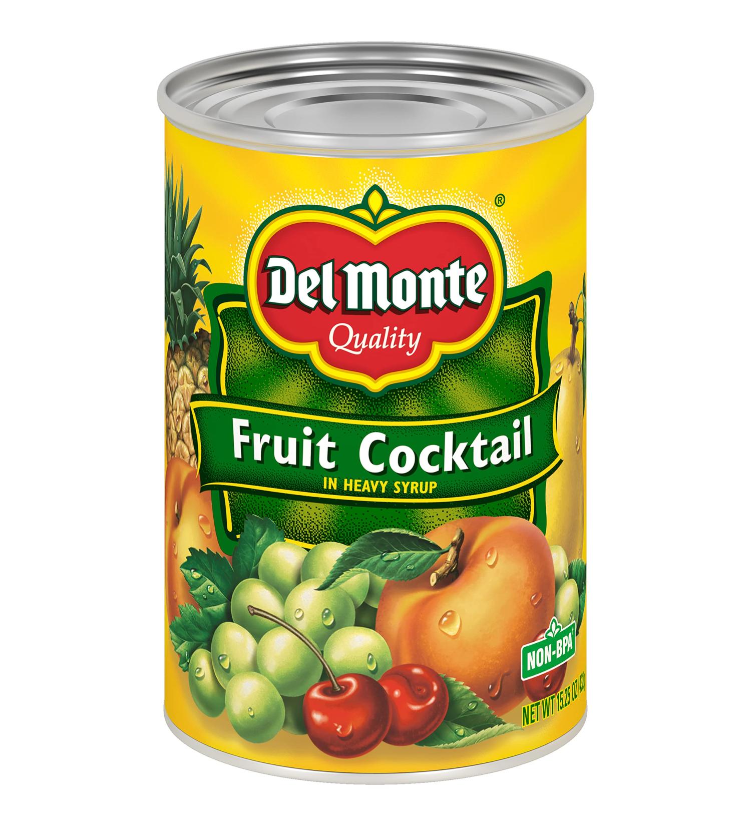 Del Monte Fruit Cocktail in Heavy Syrup  15.25 oz - Buy Online on GoSupps.com