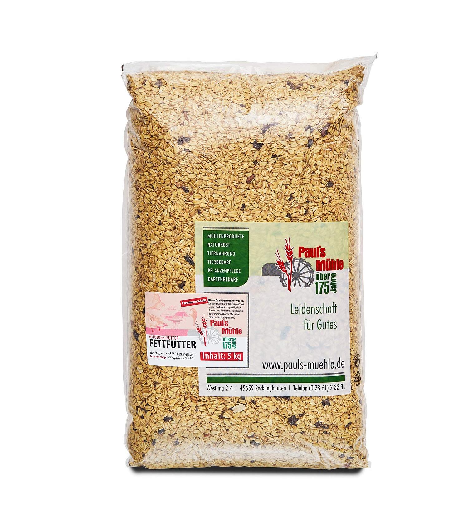 Paul's Mhle Wild Bird Fat Food - Premium Quality 5 kg Bag | International Shipping Available - Buy Online on GoSupps.com