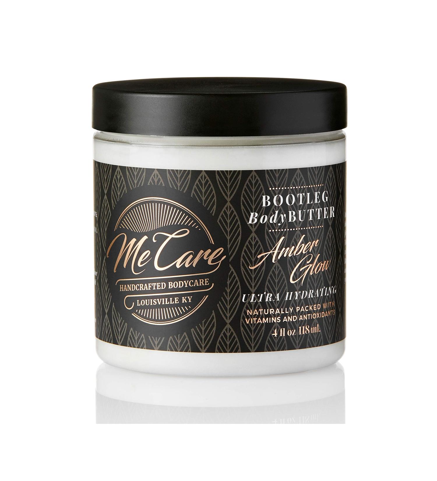 Me Care Bootleg Body Butter & Lotion - 4 oz Moisturizer with Vitamin E Shea Butter & Amber Glow - Buy Online on GoSupps.com