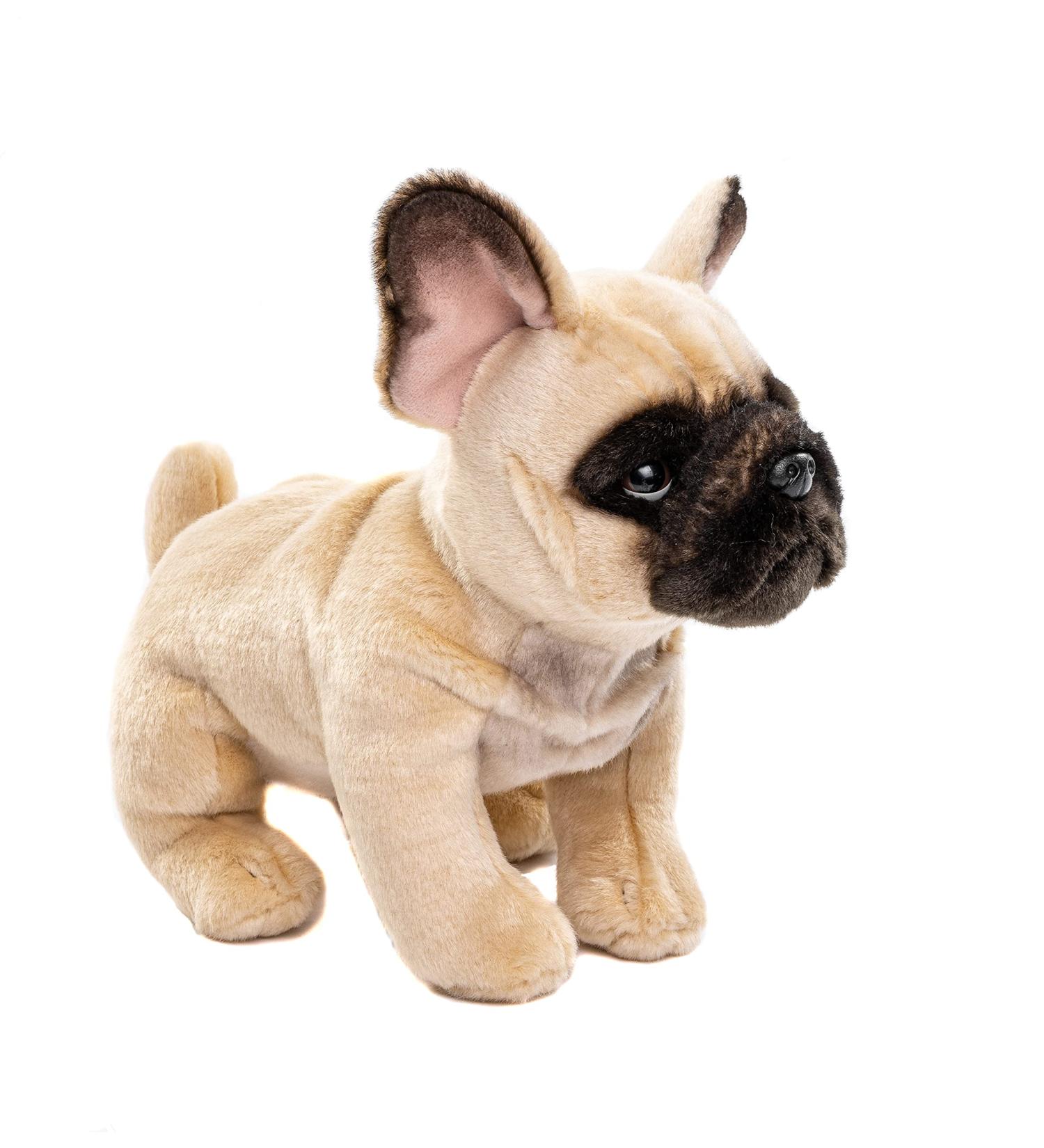 Buy Uni Toys Beige French Bulldog Plush Toy - 27cm Cuddly Mastiff Dog - Soft Acrylic Pet Stuffed Animal - Perfect Gift - Buy Online on GoSupps.com