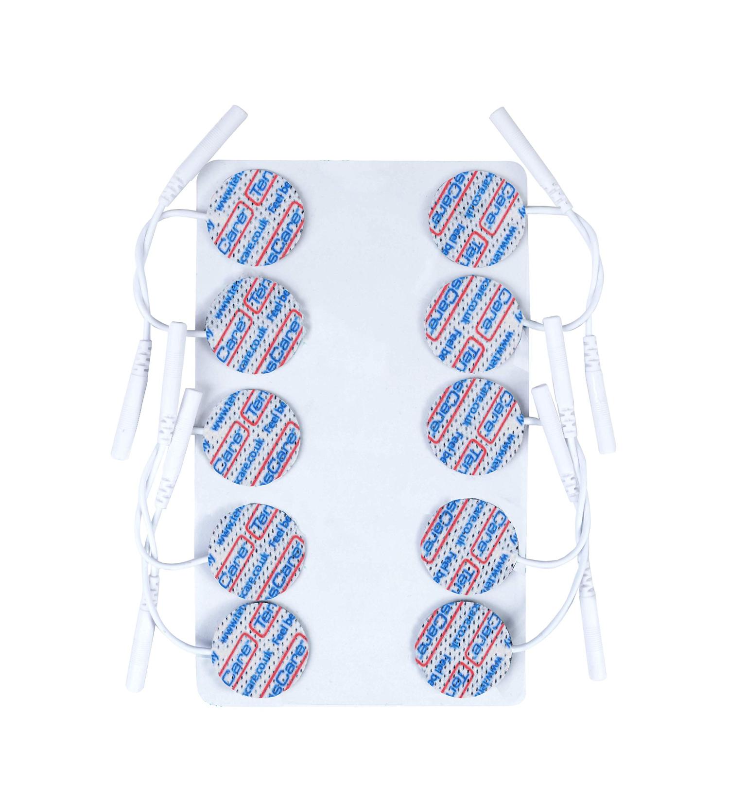 Buy TensCare 30-Piece Electrode Set - High Quality Round Electrodes 25mm Diameter - International Shipping Available - Buy Online on GoSupps.com
