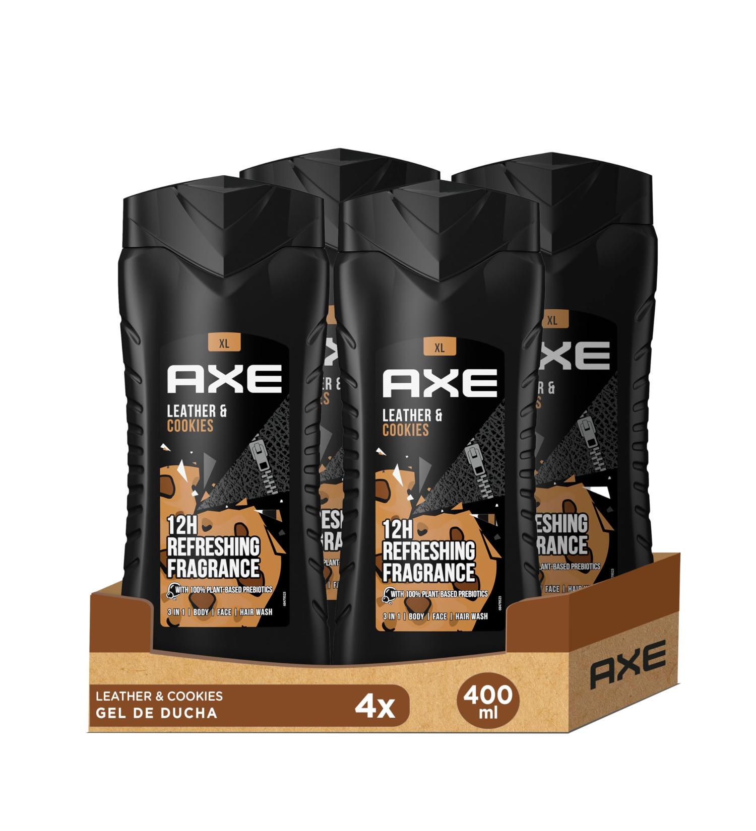 AXE Ax Shower gel Collision 400 ml 4 pieces - Buy Online on GoSupps.com