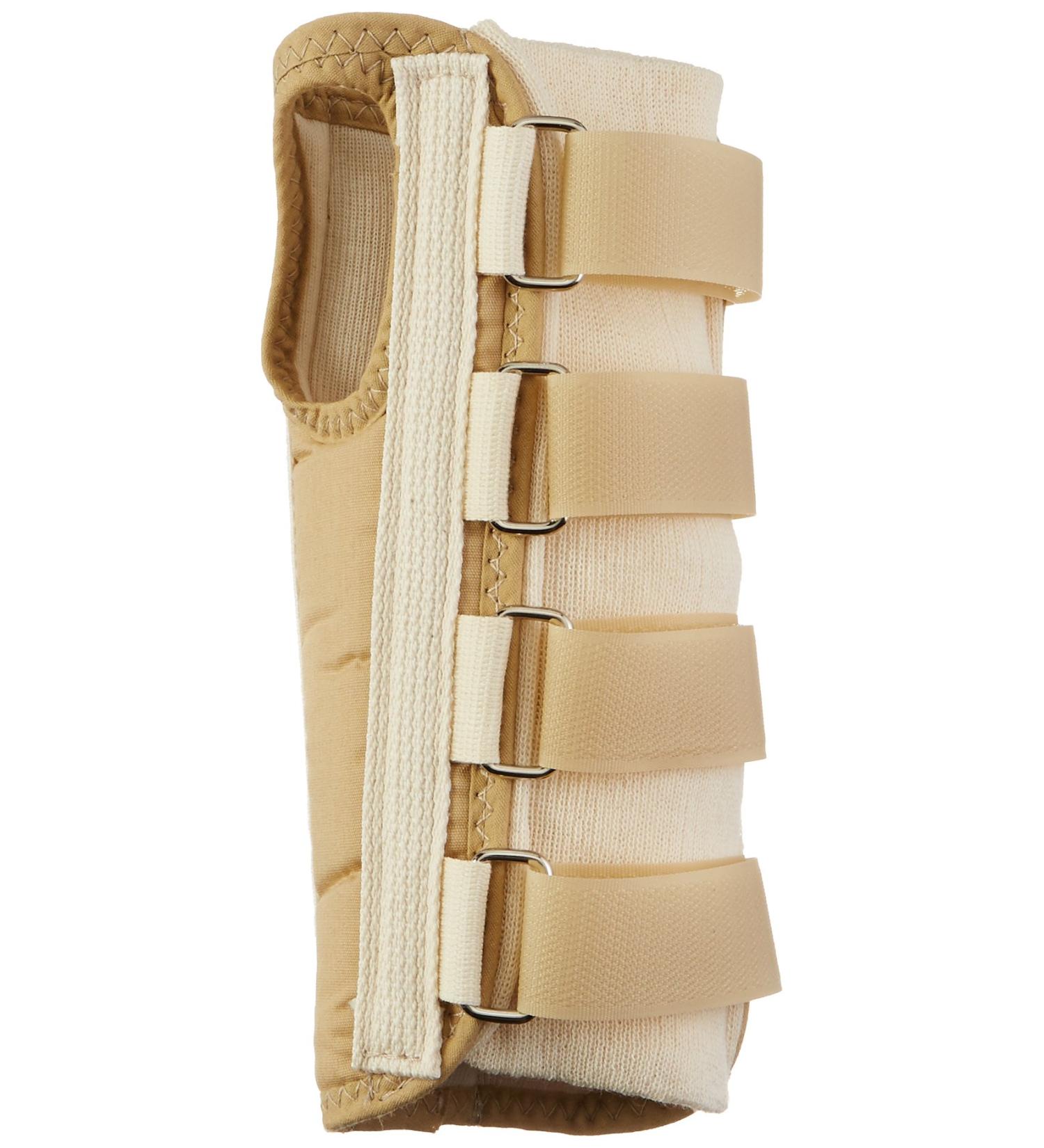 Rolyan 42531 Long Length Enlarged Thumb Hole D-Ring Wrist Braces Right Extra-Small
