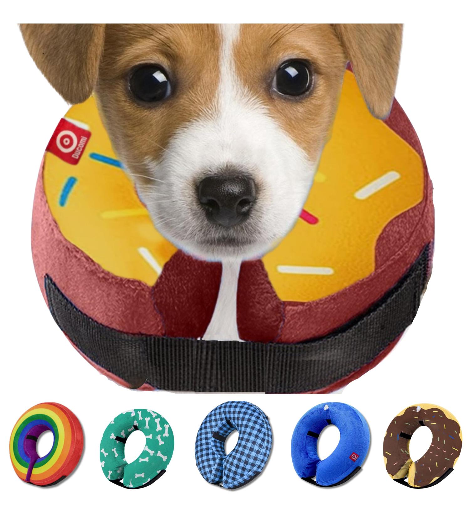 Ducomi Inflatable Dog & Cat Hinges - XS Size for Post-Op Comfort Movement Freedom & Bite Prevention - Buy Online on GoSupps.com