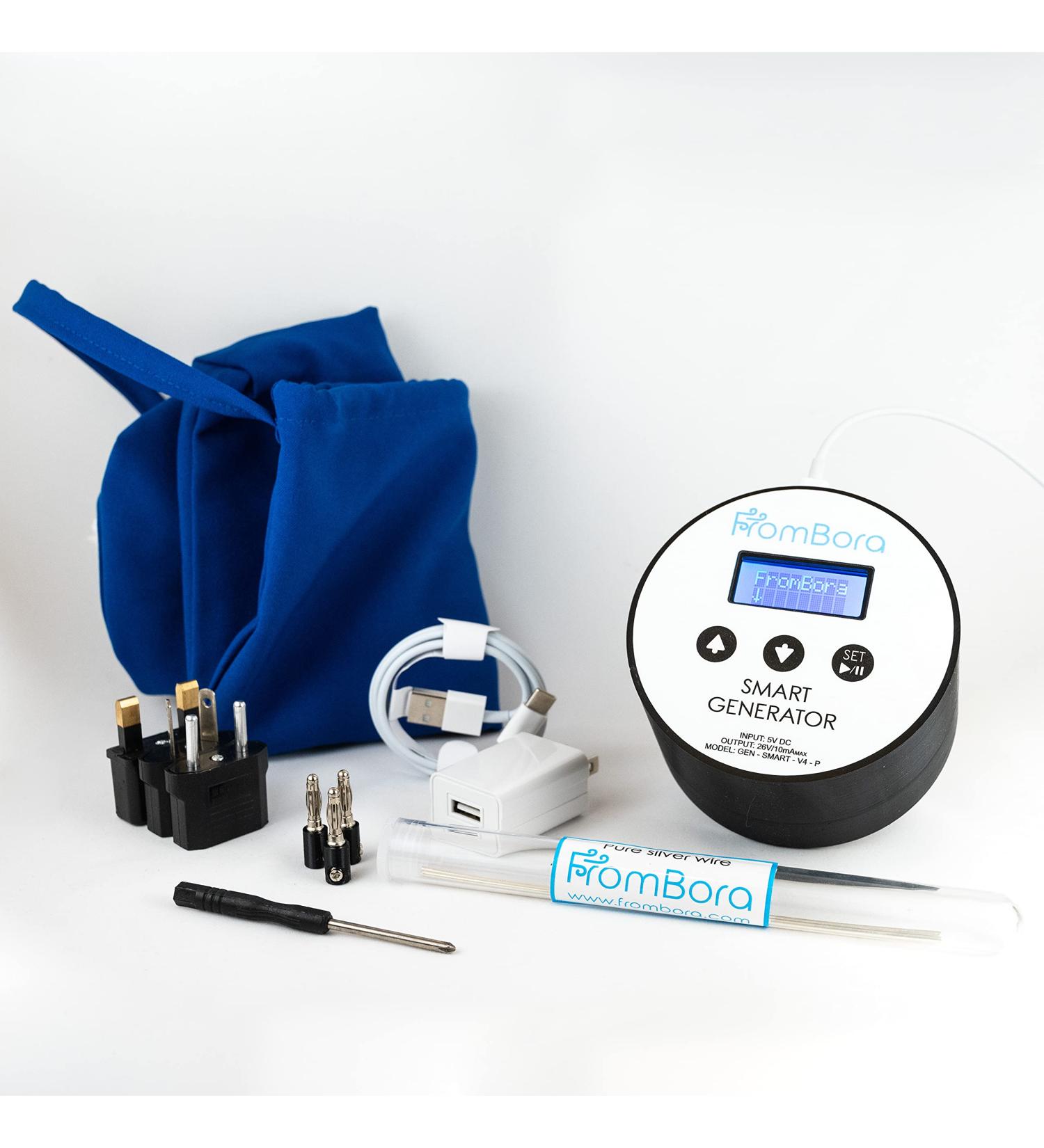 Colloidal Silver Generator Smart Pure Silver Wire 99.99% Compatible with US UK EU AU Power Plug