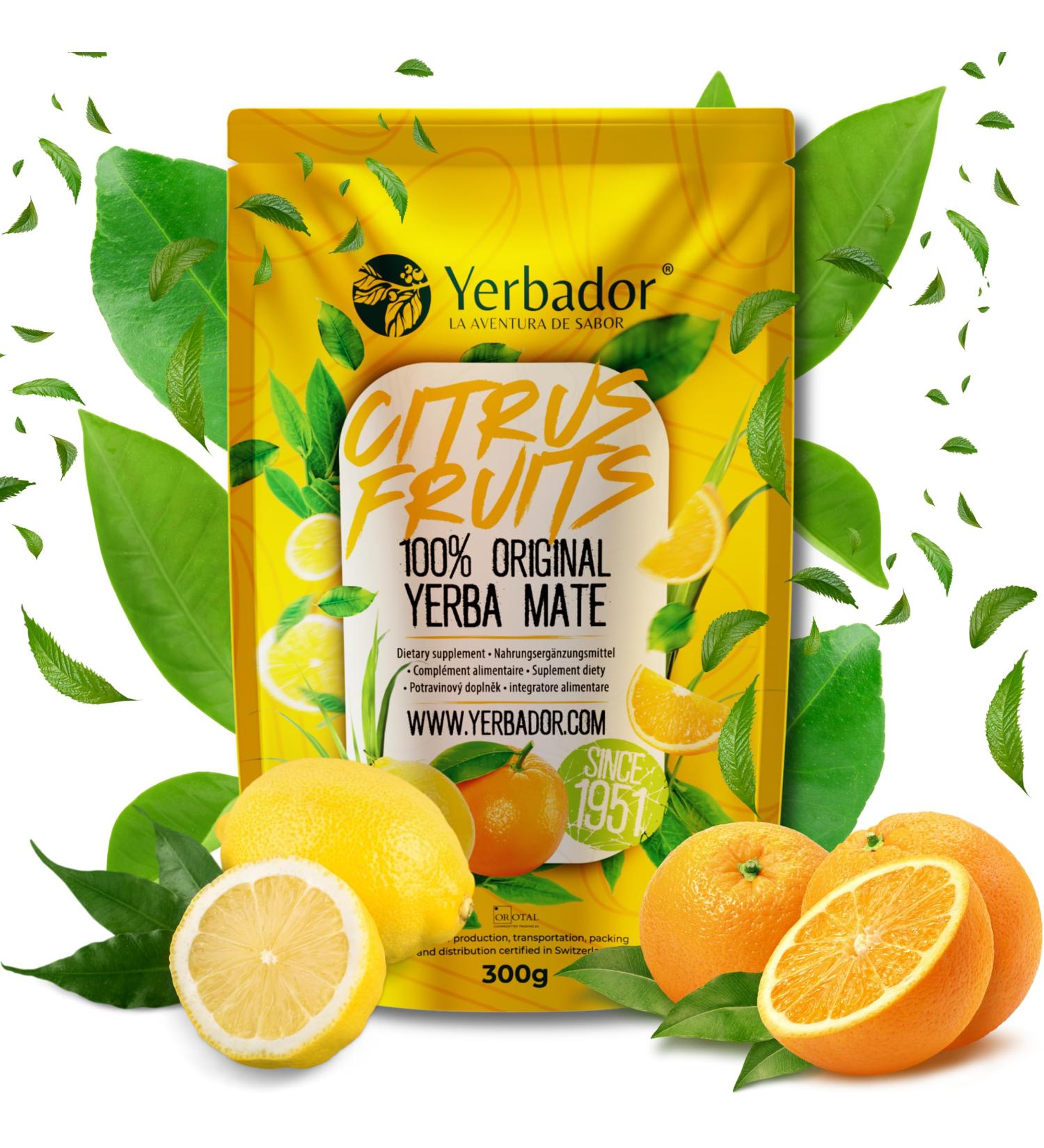  Yerbador Yerbador | Mate Tea | Citrus | 300 g - Buy Online on GoSupps.com