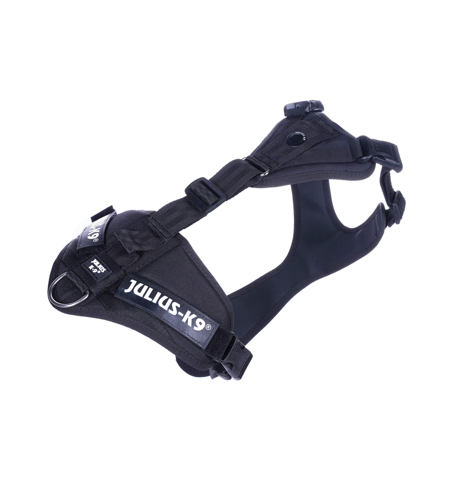 Julius-K9 Mantrailing & Outdoor Dog Harness - Size M Black | International Shipping Available - Buy Online on GoSupps.com