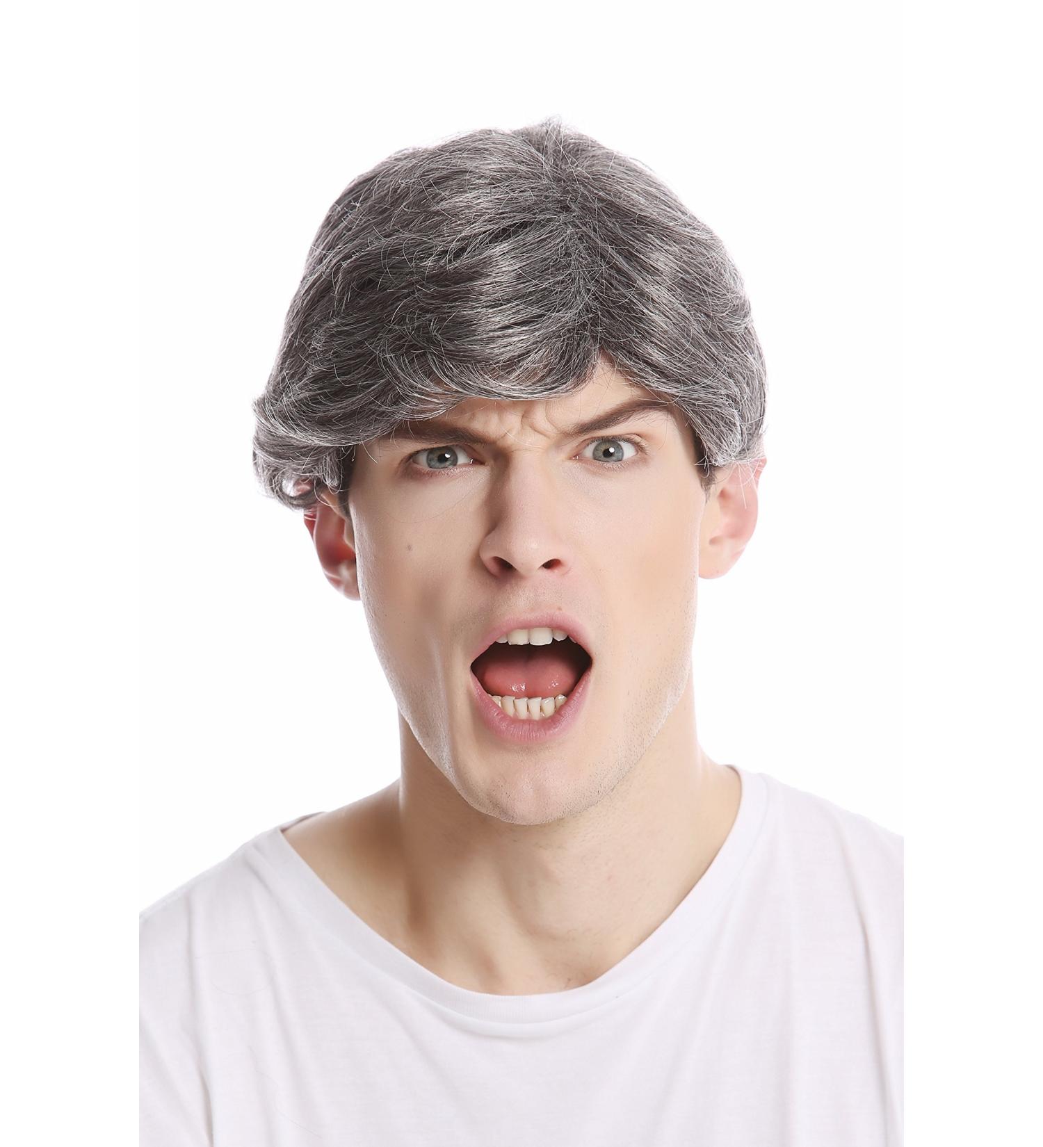 Shop WIG ME UP GFW355A-44 Men's Short Fashionable Grey Wig | International Shipping Available - Buy Online on GoSupps.com