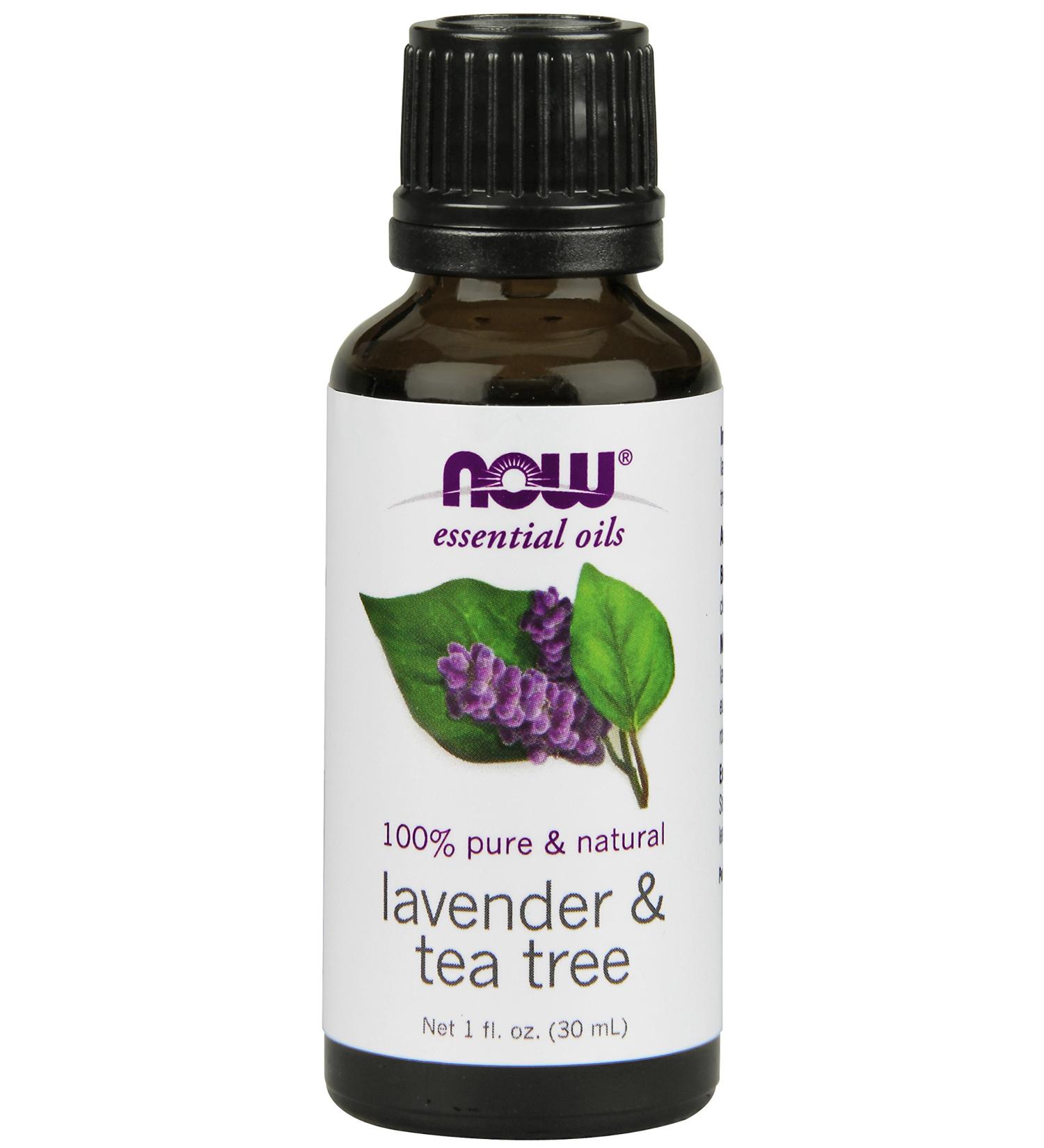 Lavender and Tea Tree Oil 1 Fluid Ounce (Pack of 2)