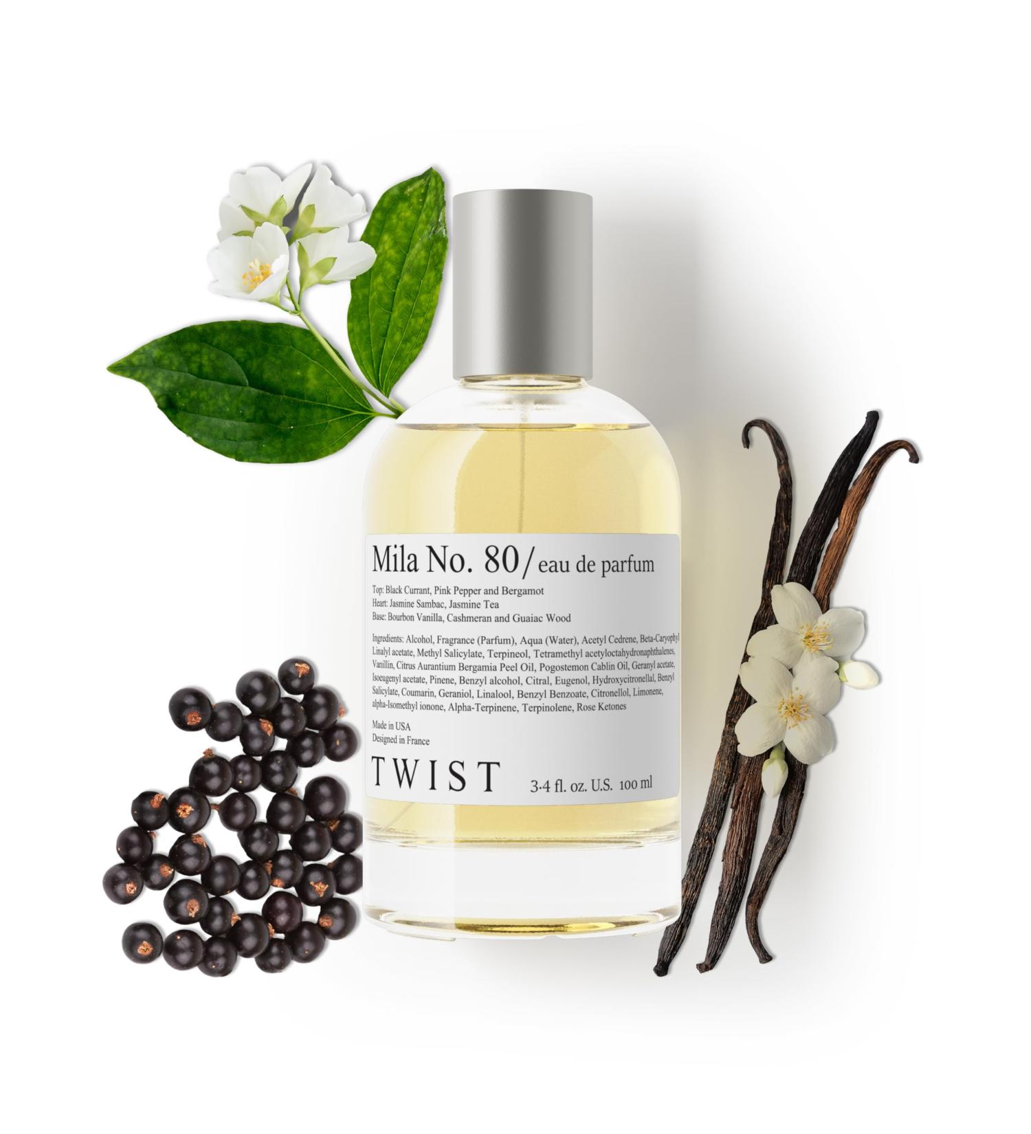 Twist Mila No. 80 - Eau De Parfum Inspired by Valentino's Born In Roma Long-Lasting Perfume For Women Paraben Free Vegan Clean Ingredients Fragrance - Spray 100 ml (3.4 fl. oz.) Mila No. 80 - Inspired by V. Born in Roma 3.4 Fl Oz (Pack of 1) - Buy Online on GoSupps.com