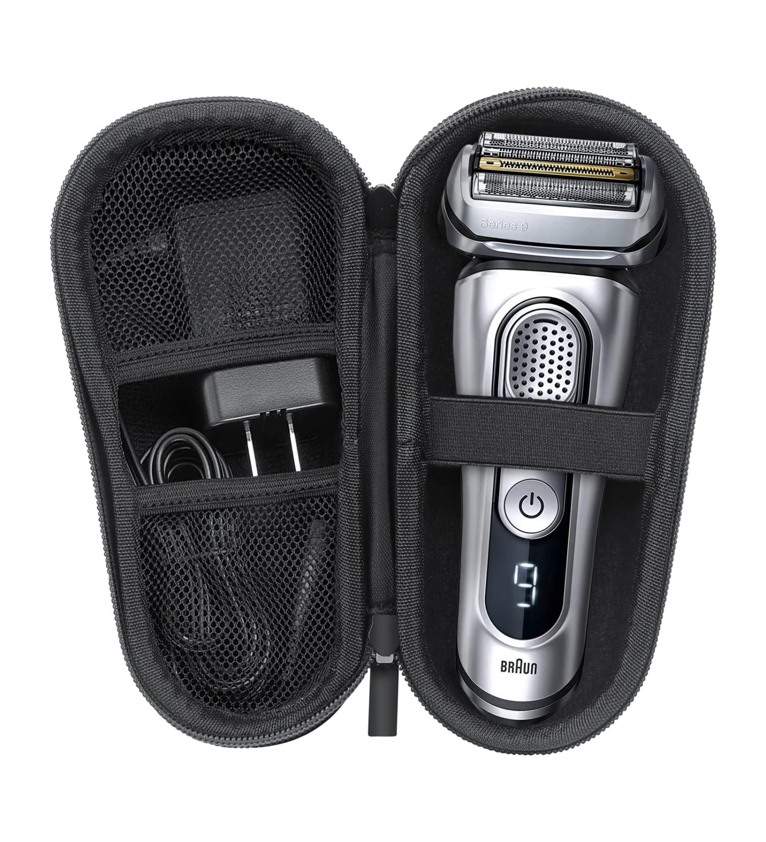 Skycase Hard Travel Protection Case for Brown Series 3/5/7/9 - Universal Razor Cover & Bag for Men - Durable Black Design - Buy Online on GoSupps.com