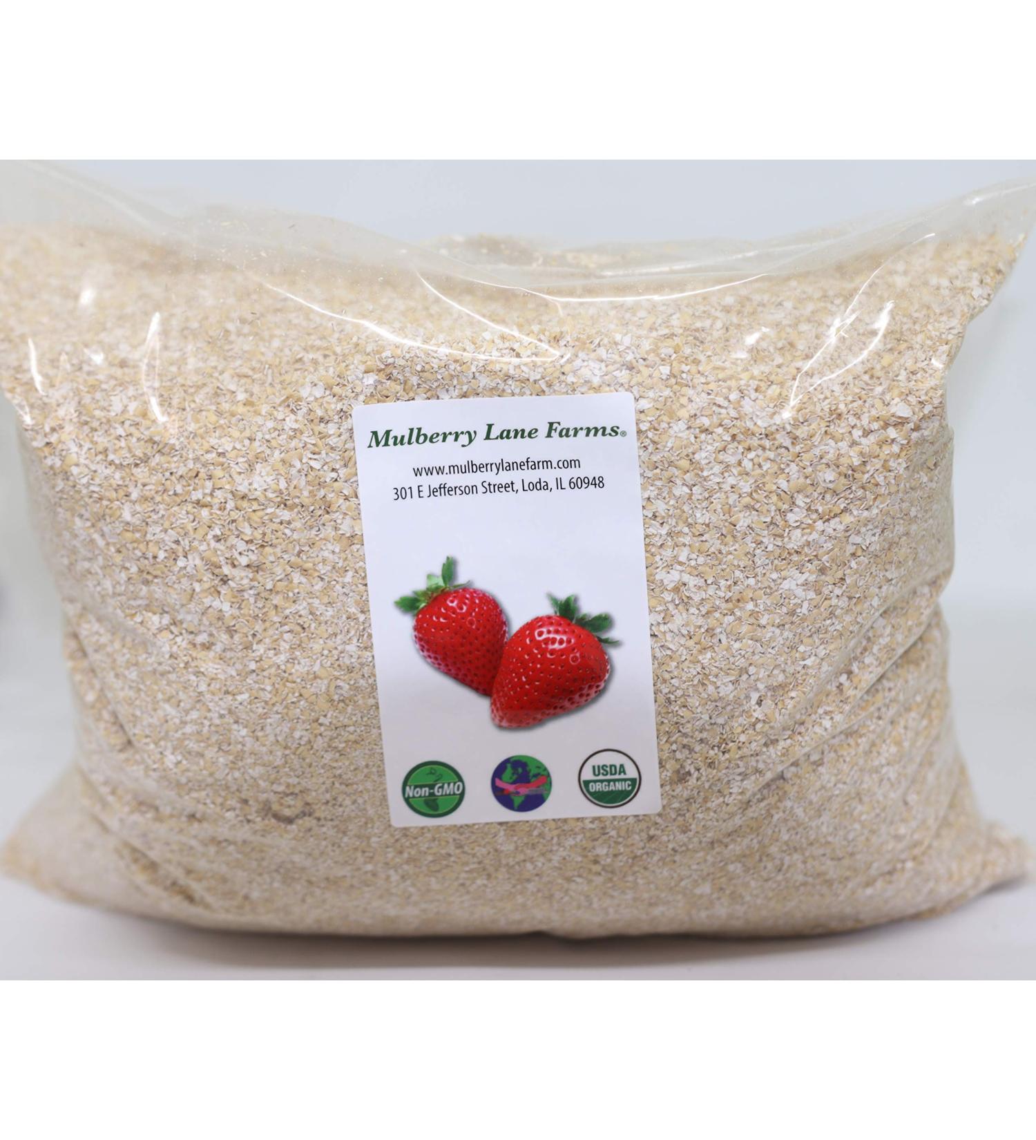 Organic Oat Bran 2 lbs - Fine Ground, Non-GMO, USDA Certified - Mulberry Lane Farms - Buy Online on GoSupps.com