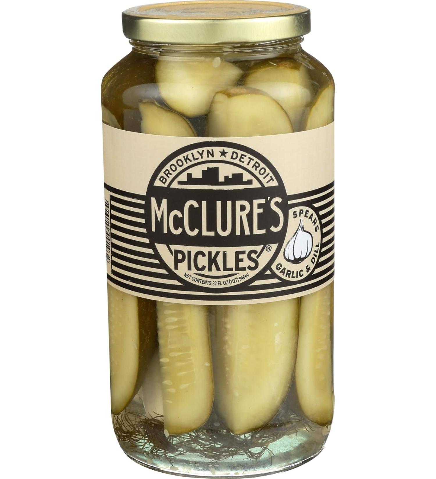 McClure's Garlic Dill Pickles - Buy Online on GoSupps.com