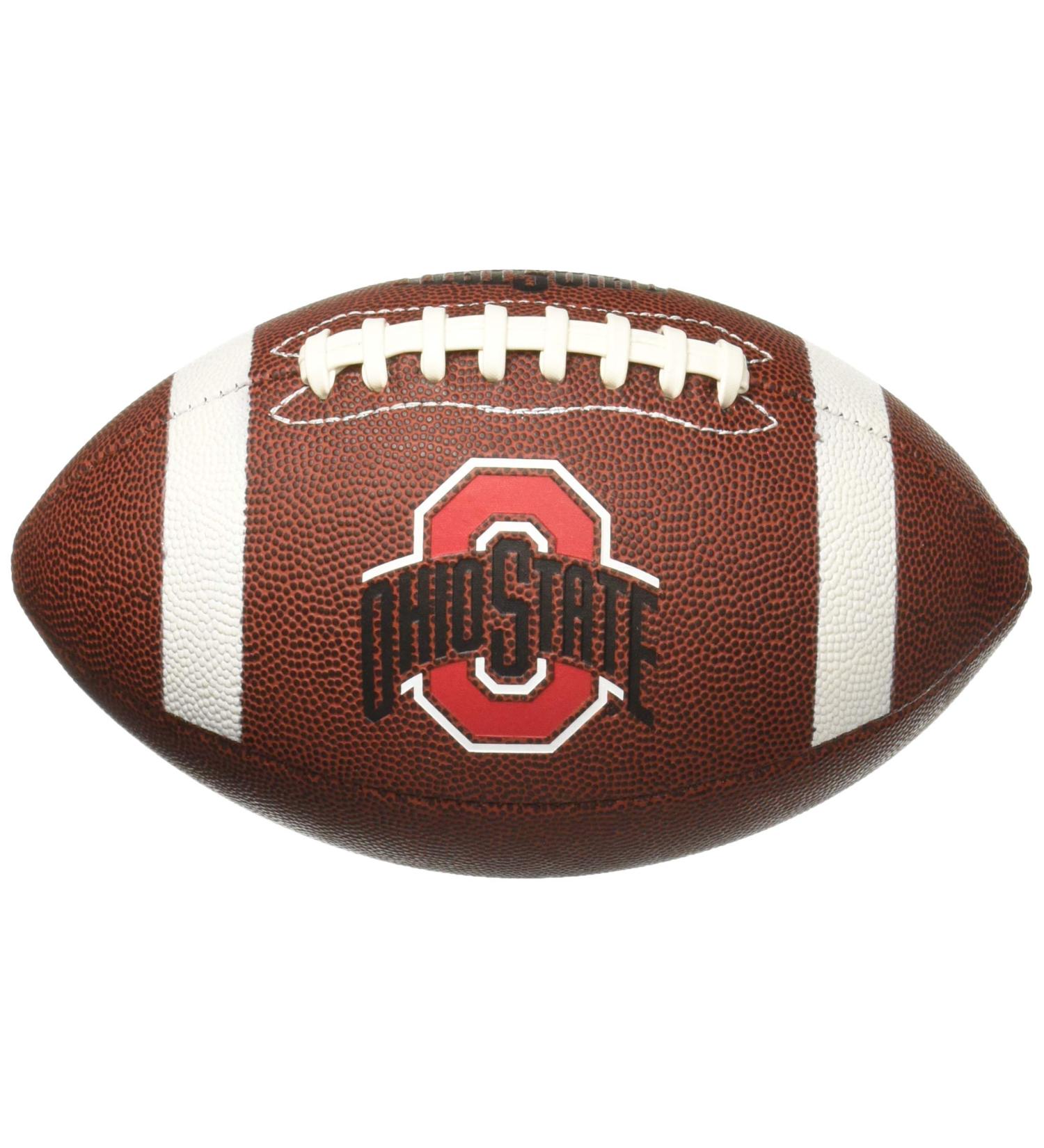 NCAA Game Time Full Size Football   Ohio State Buckeyes  Brown  Full Size - Buy Online on GoSupps.com
