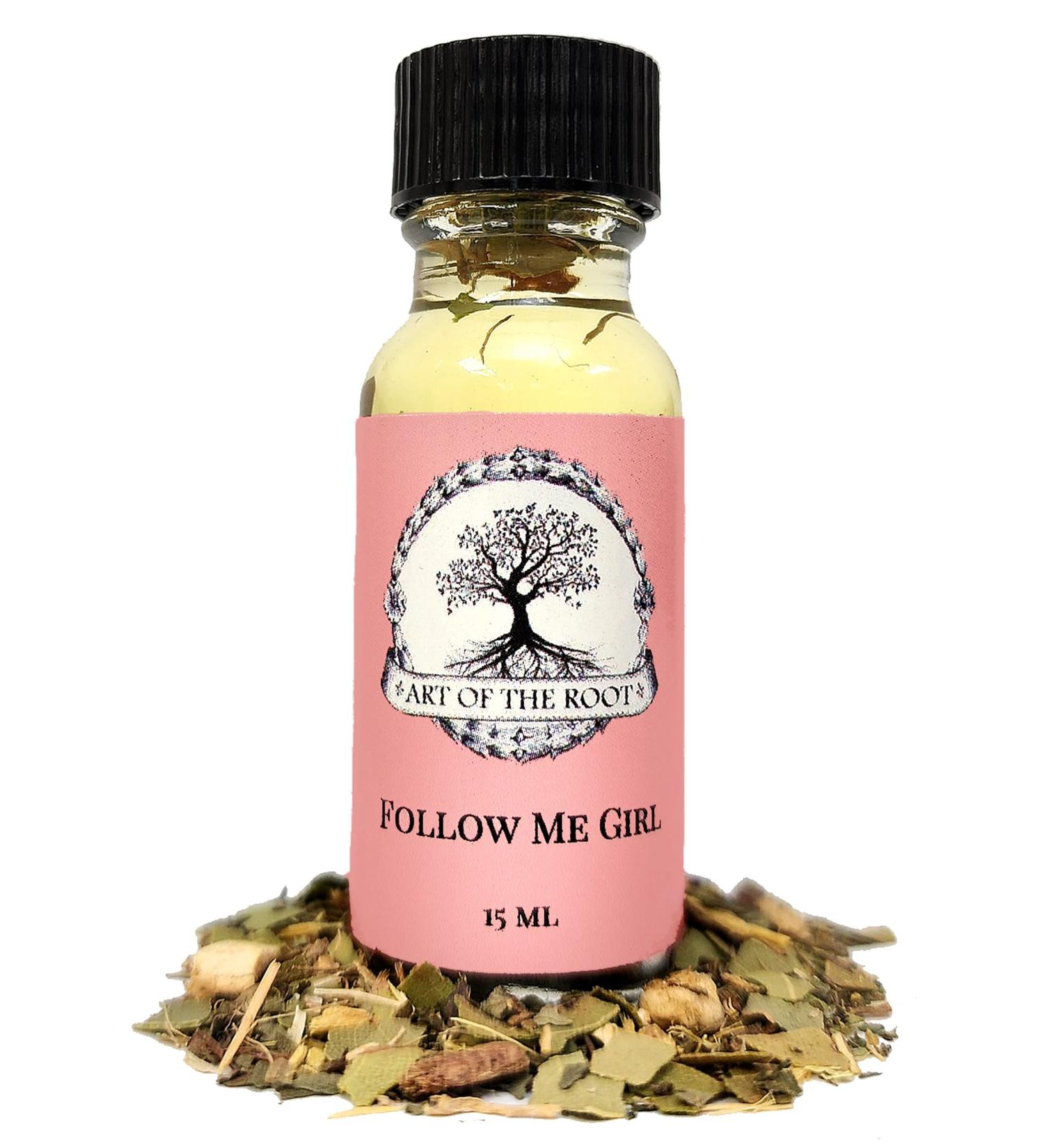 Follow Me Girl Oil | Handmade Herbal & Essential Oil Blend | Conjure Love Fidelity & Commitment | Wiccan Hoodoo Pagan Rituals - Buy Online on GoSupps.com