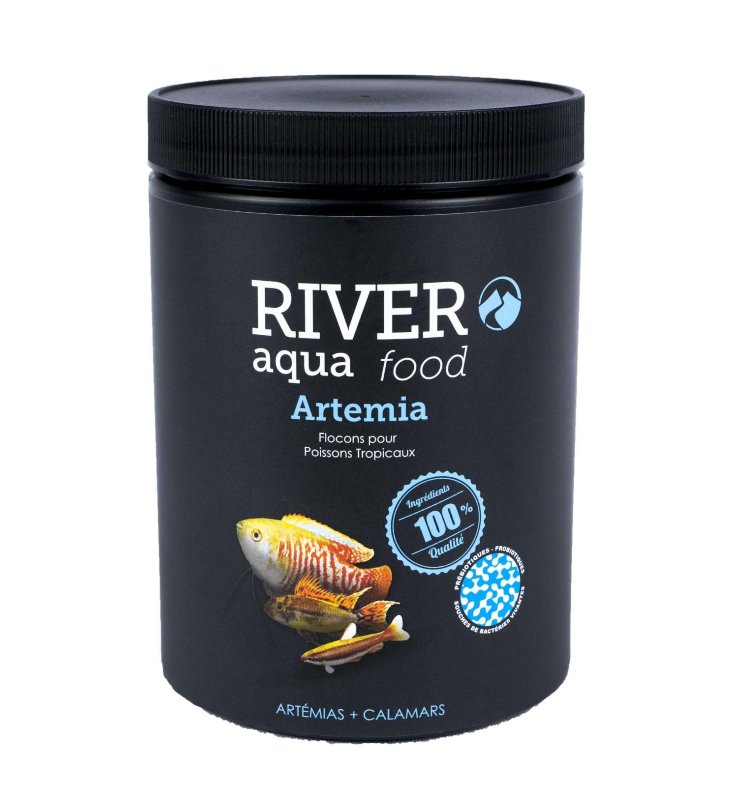 River Aqua Food Artemias Flakes 1000ml - Buy Online on GoSupps.com