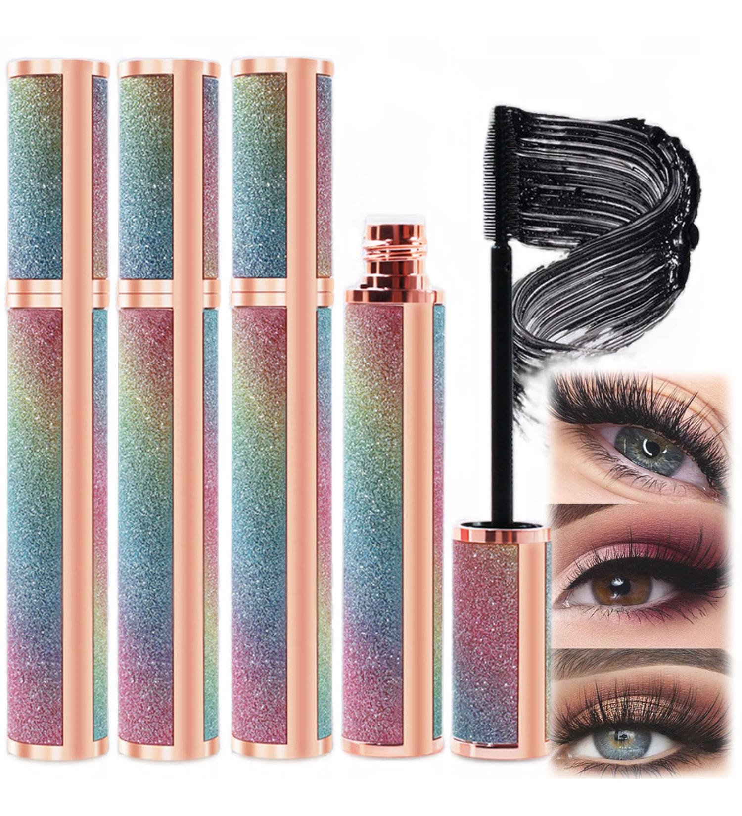 CERAVI Lashvibe Mascara Sweetempo Mascara Natural 4D Fiber Mascara 4D Silk Fiber Eyelash Mascara Waterproof Curling Lashes Lengthening Mascara Black Thick Long Lasting Smudge Proof (4PCS) - Buy Online on GoSupps.com
